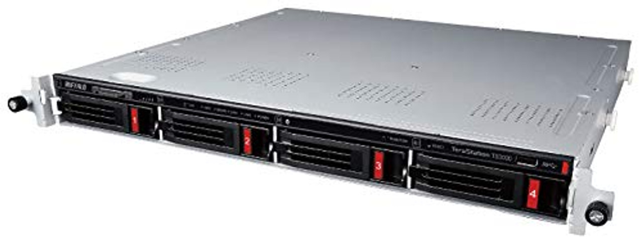 Buffalo TeraStation 3420RN Rackmount 8TB NAS Hard Drives Included [4 x 2TB,  4 Bay] (ts3420rn0804)