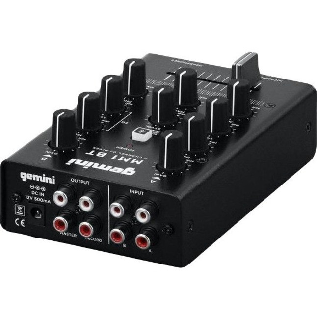 Gemini MM1BT 2-Channel Professional Analog DJ Mixer | Beach Audio