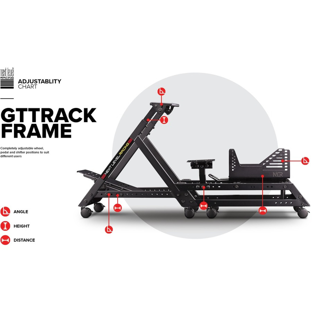 Next Level Racing GTtrack Simulator Cockpit