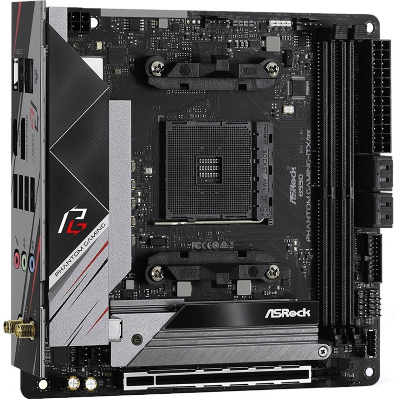 ASRock B550 Phantom Gaming-ITX/ax Desktop Motherboard