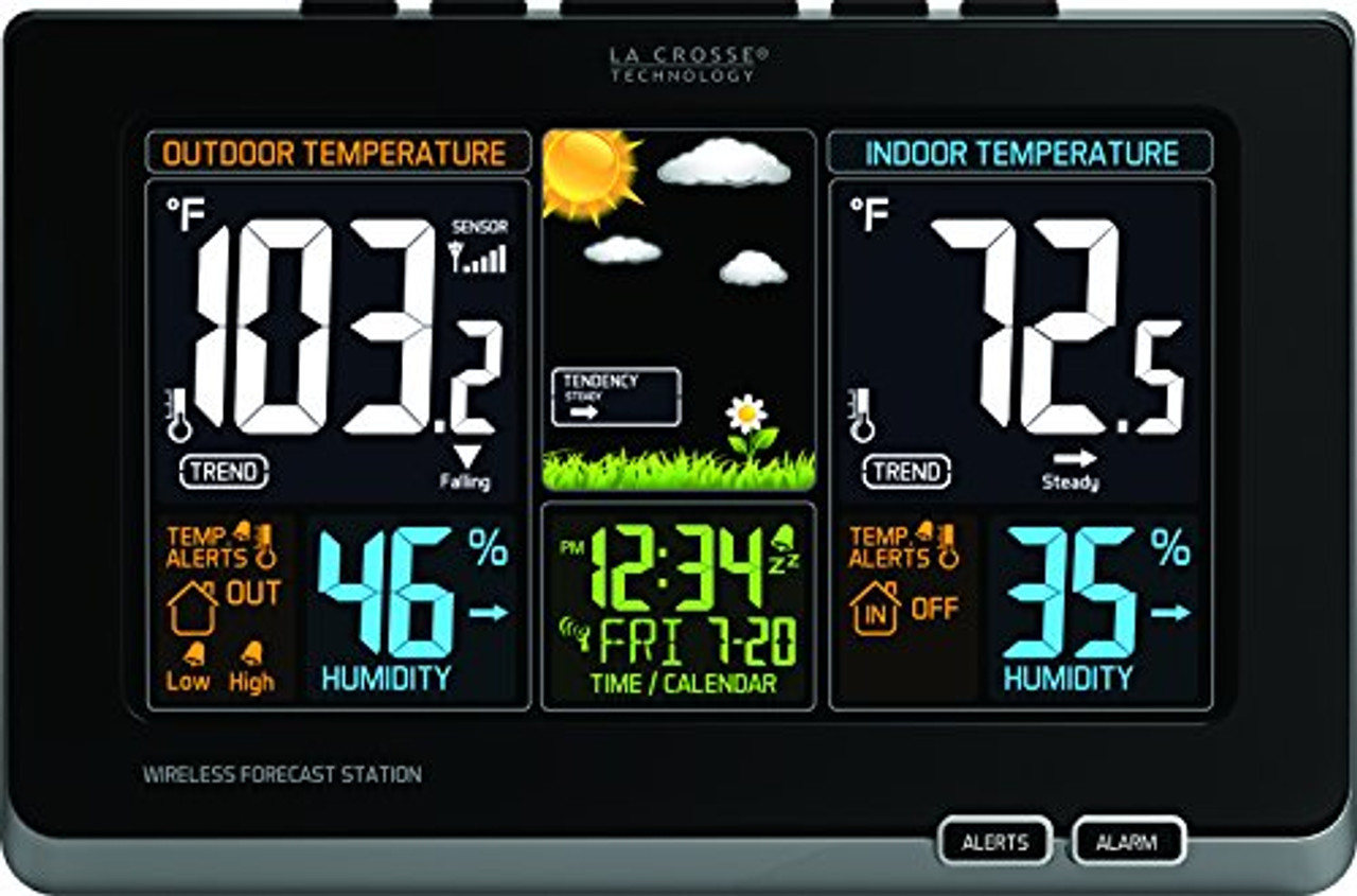 LA CROSSE TECHNOLOGY LTD Wireless Indoor/Outdoor Thermometer