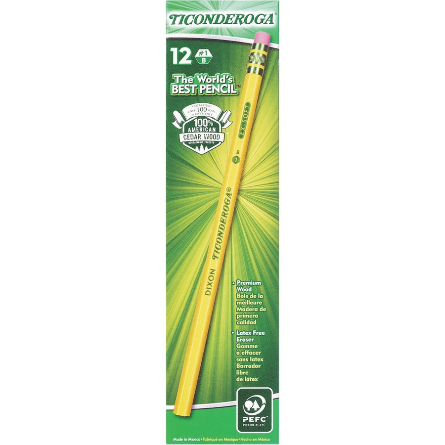 Dixon Ticonderoga Laddie Tri-Write Dreieck-Bleistift – Ergonomisch Für Kinder