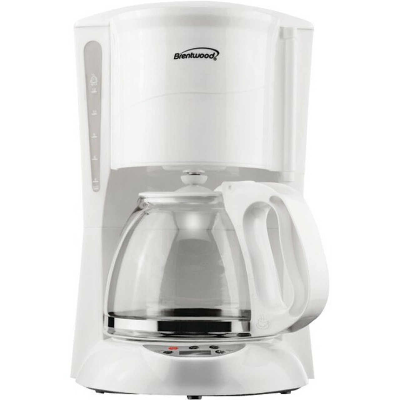 Brentwood Single Cup Coffee Maker - White - White