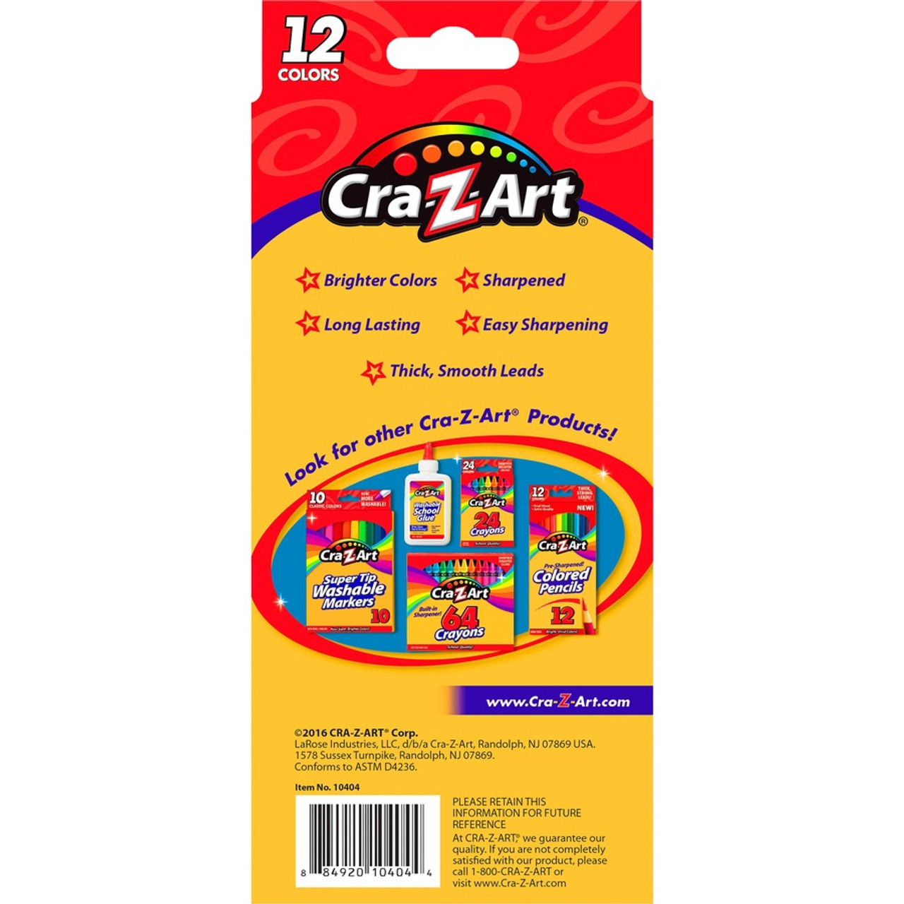 Cra-Z-Art Colored Pencils - CZA1040472 