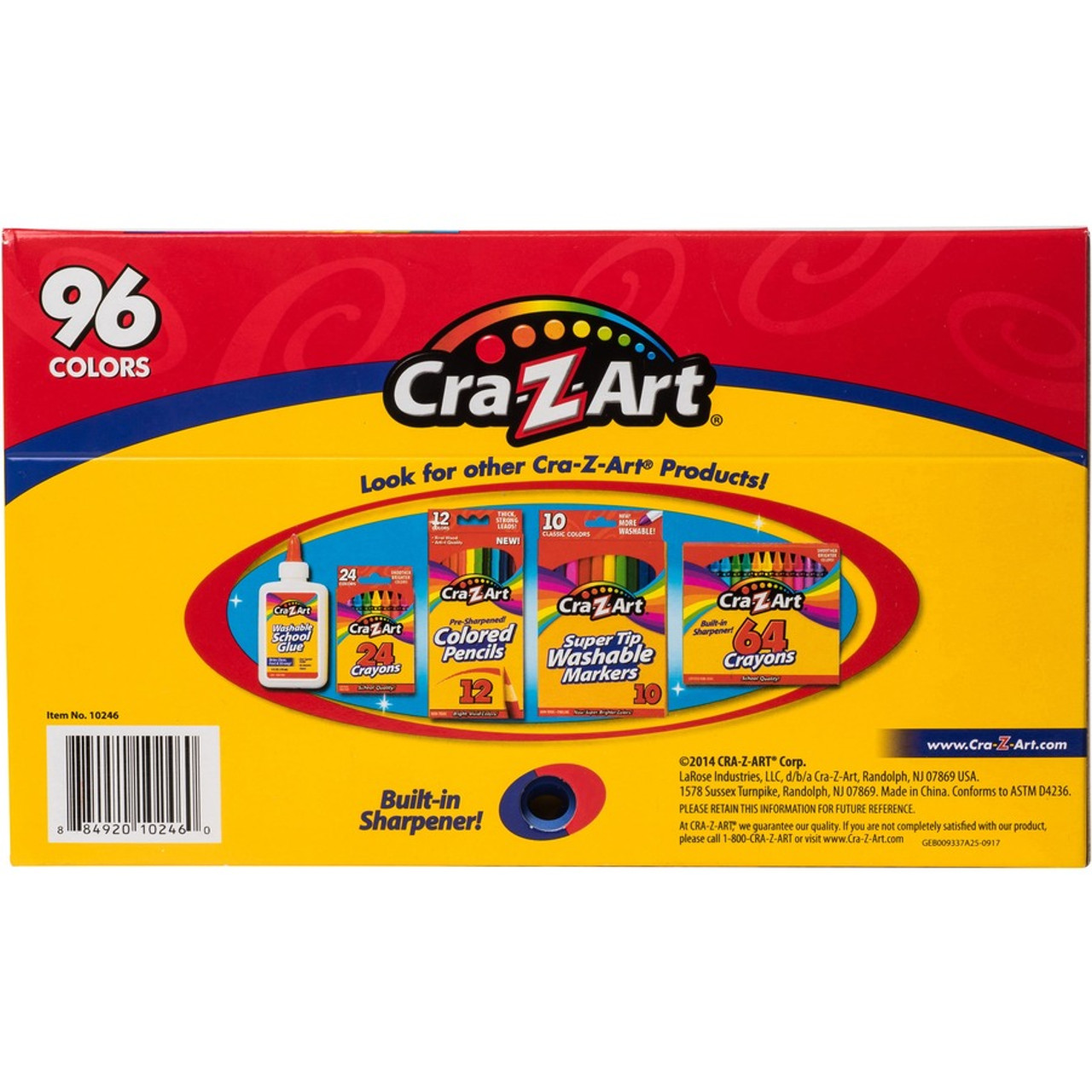 crayon様 CRA-Z-ART 96 COLORS CRAYONS - NON TOXIC - SMOOTHER BRIGHTER