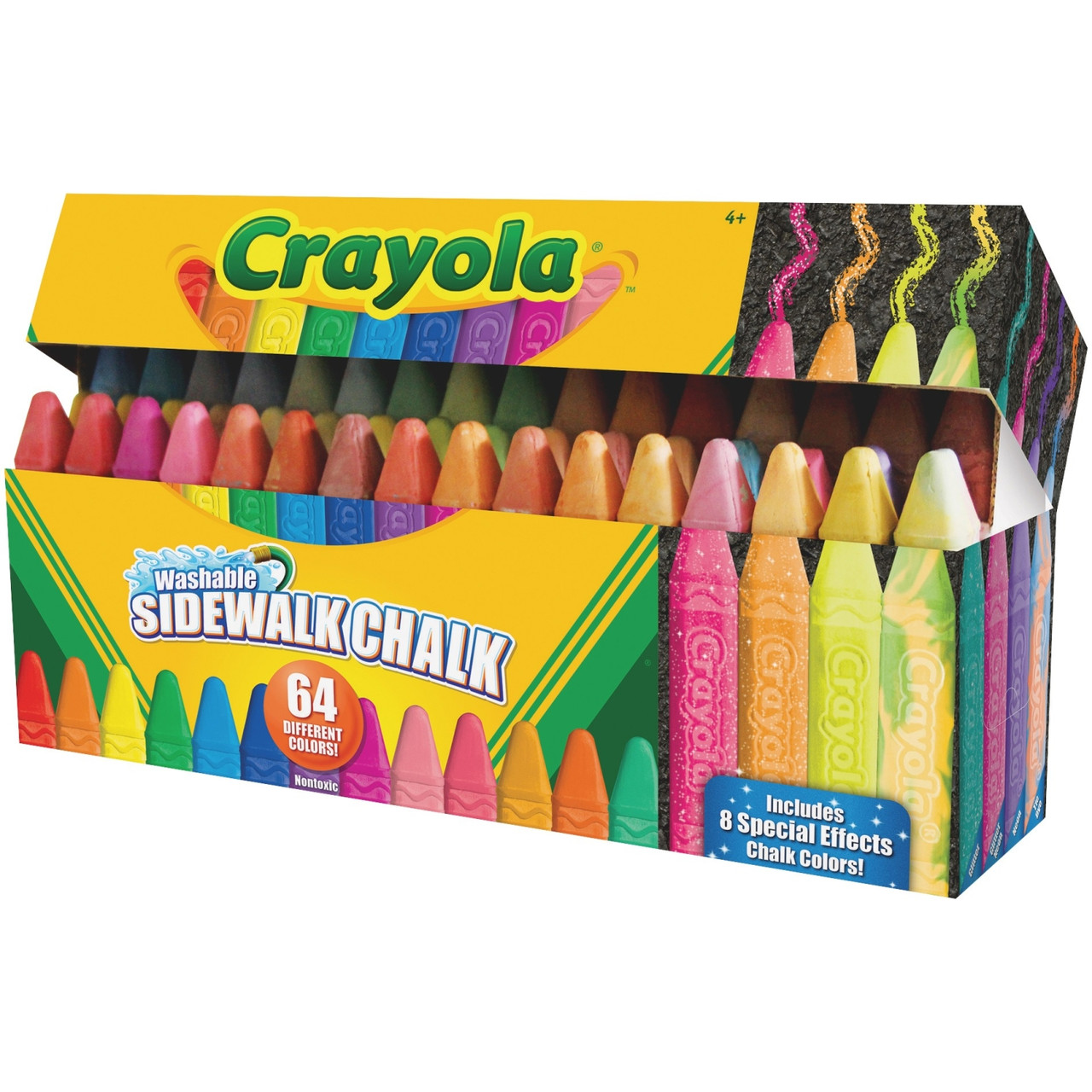 Crayola Washable Sidewalk Chalk (cyo-512064)