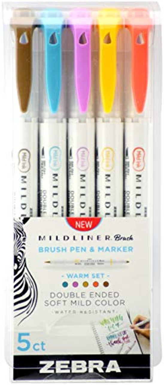 Zebra Mildliner Brush Pen Review 2024