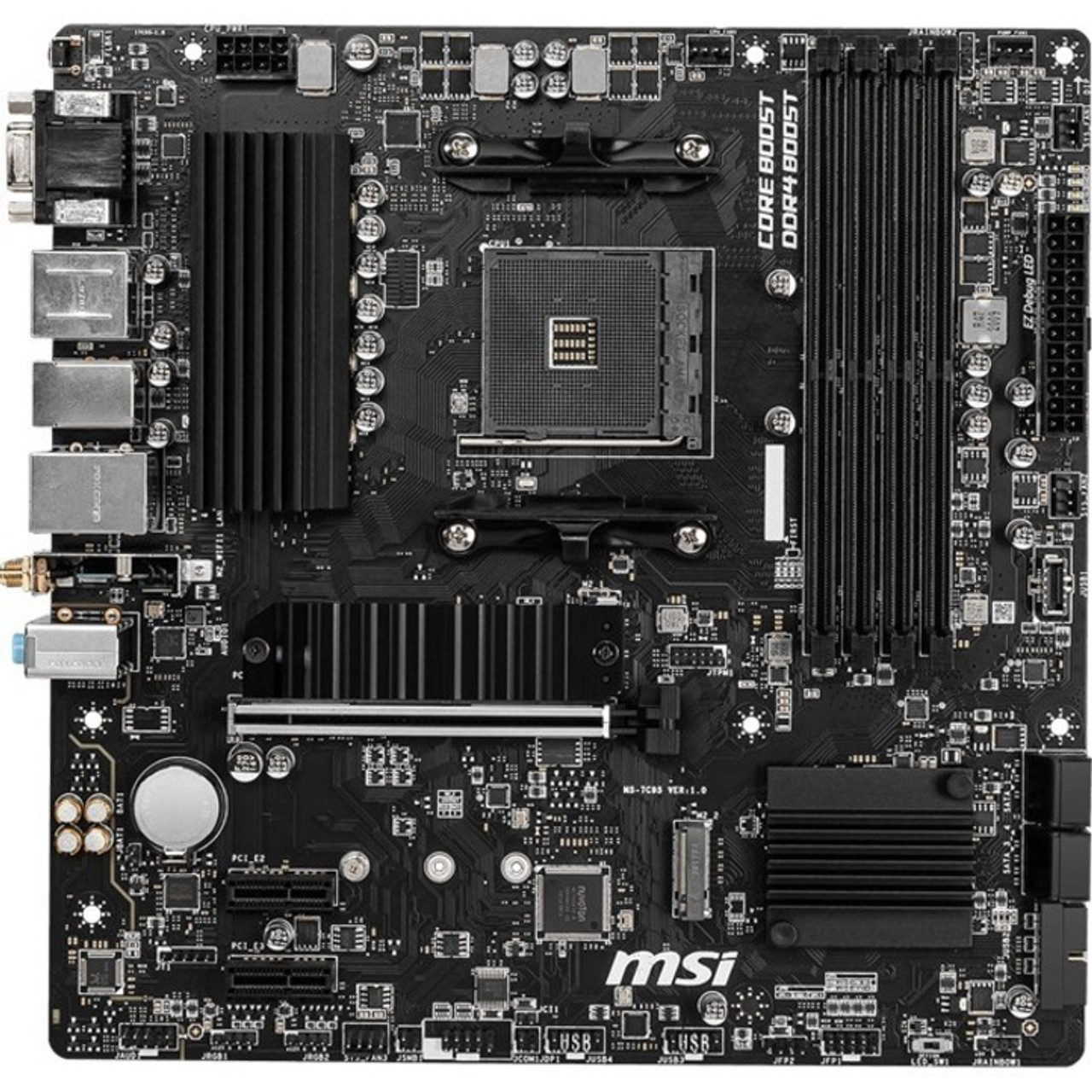 MSI B550M PRO-VDH WIFI Desktop Motherboard - AMD