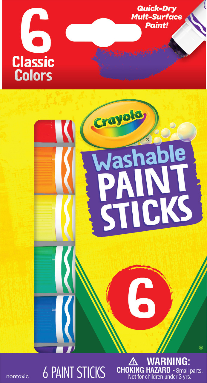 Crayola Washable Paint Sticks (cyo-546207)