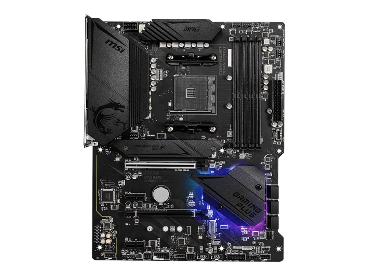 MSI MPG B550 GAMING PLUS Desktop Motherboard - AMD | Beach Audio