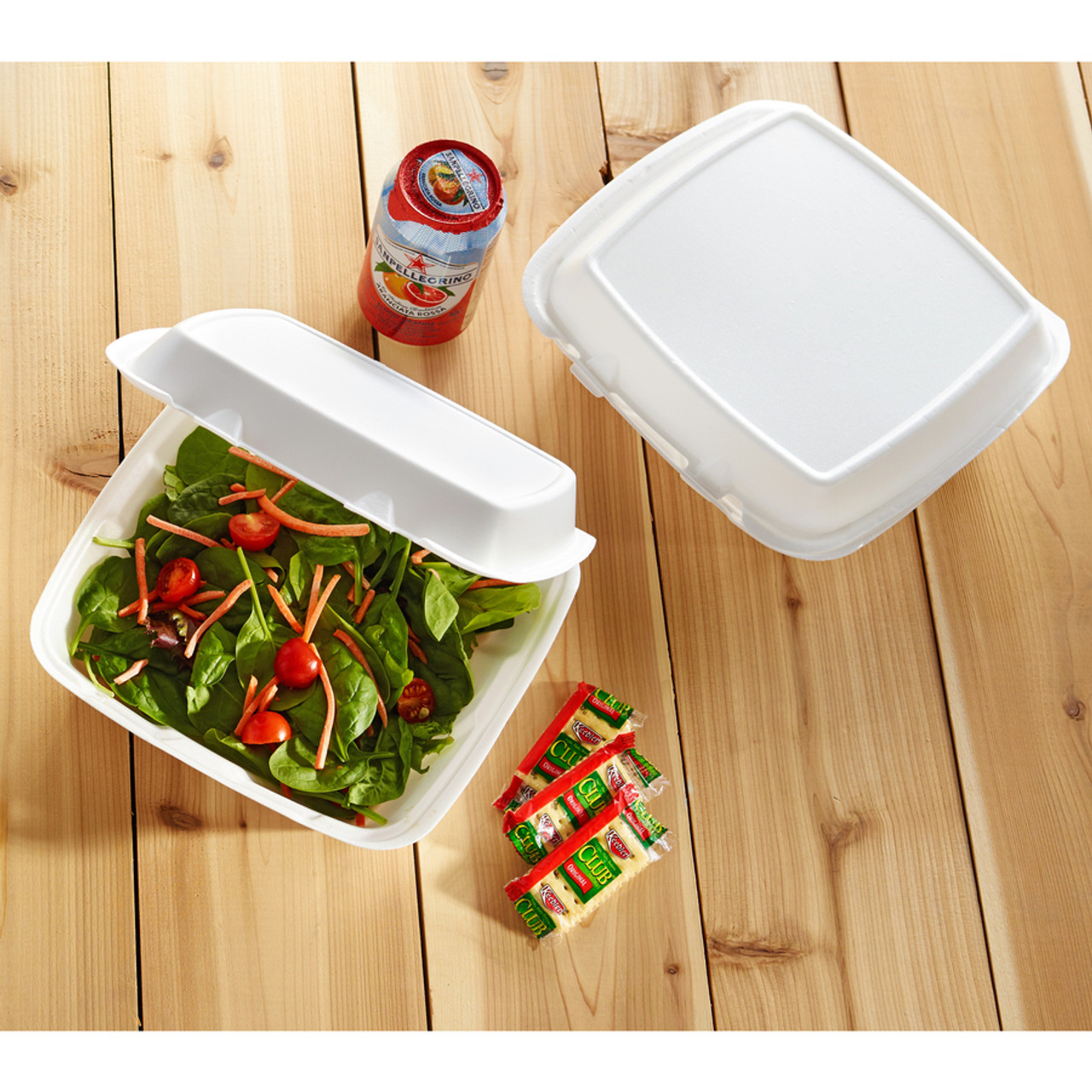 Dart Foam Clamshell Takeout Containers