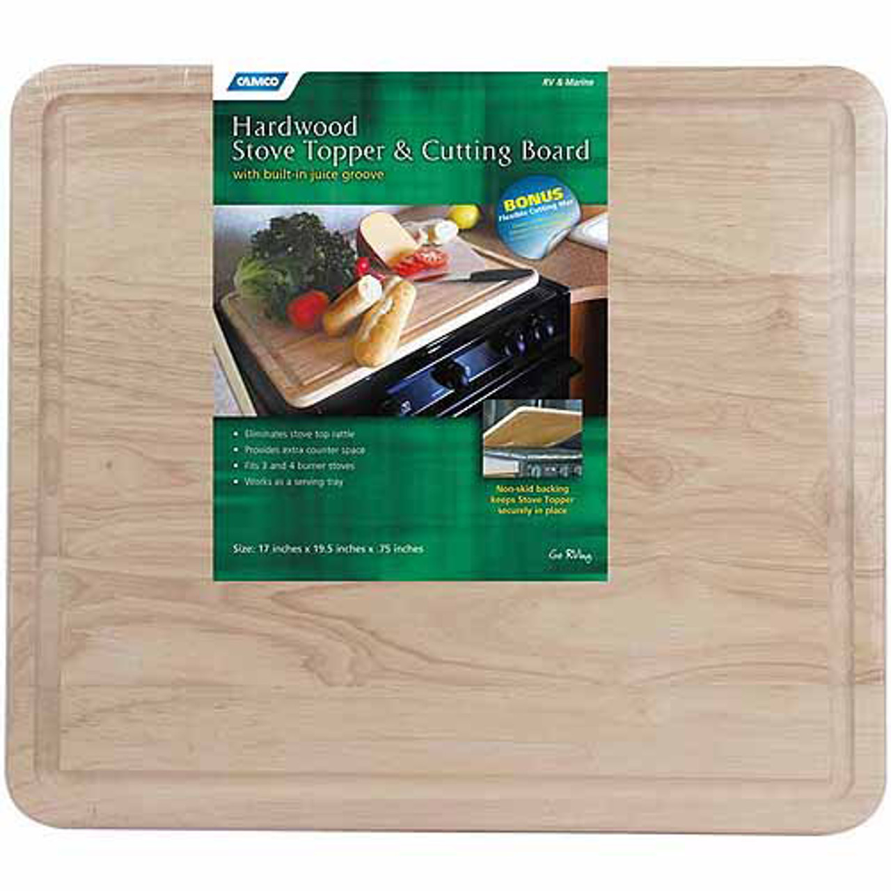 Camco 43753 Stove Topper Cutting Board