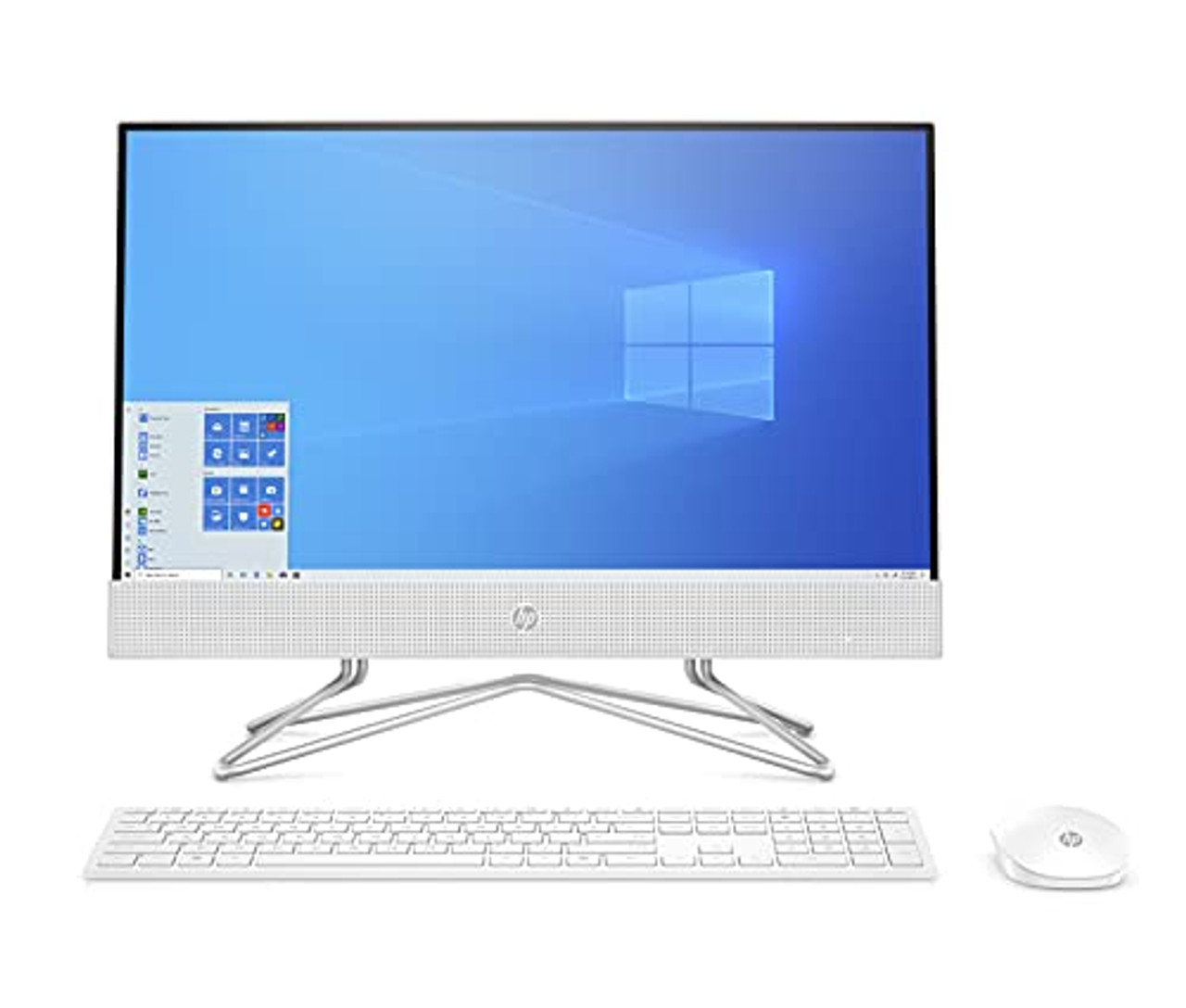 HP 22-dd0120 All-in-One Computer - Intel Pentium Silver | Beach Audio