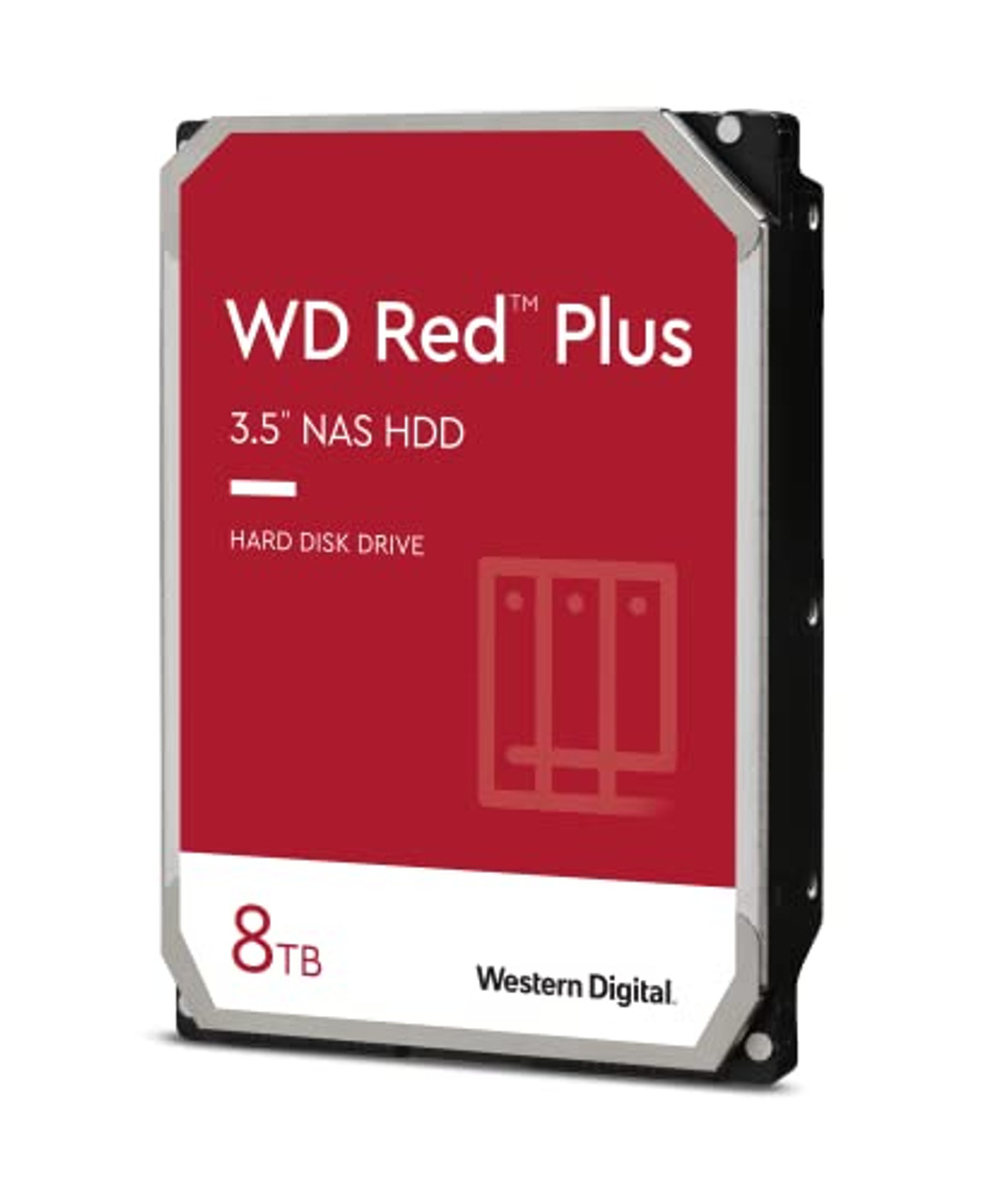 WD Red Plus WD80EFZZ 8 TB Hard Drive - 3.5