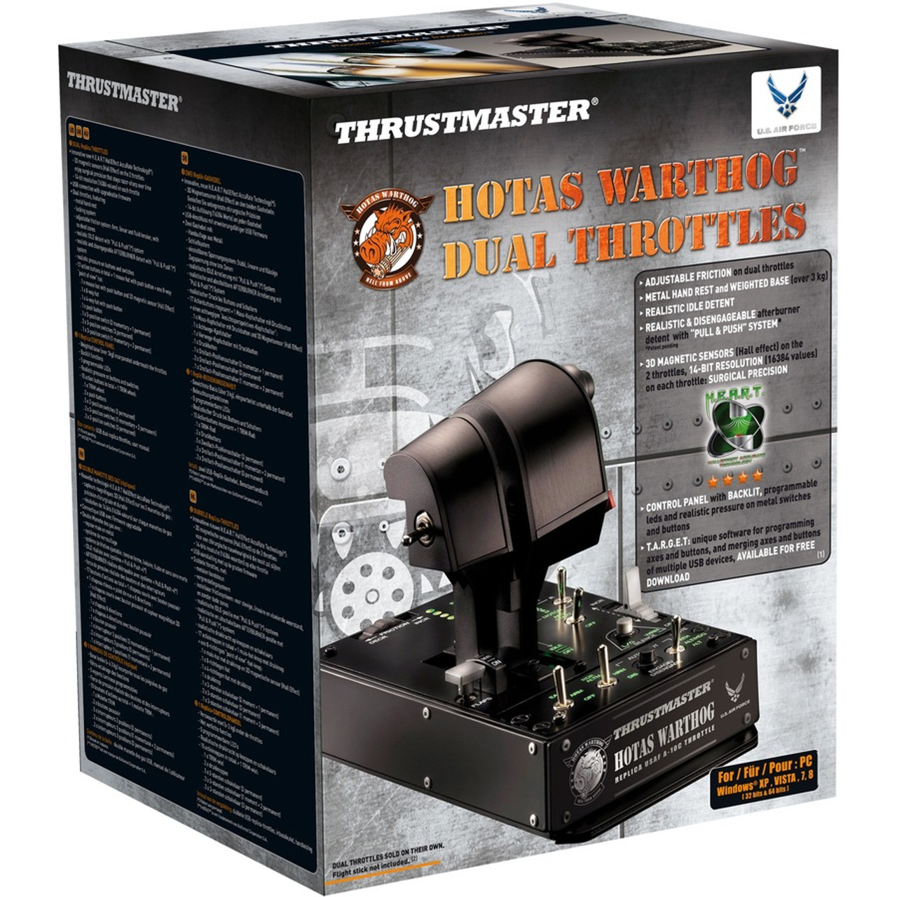 Thrustmaster HOTAS Warthog Flight Stick, Throttle and Control