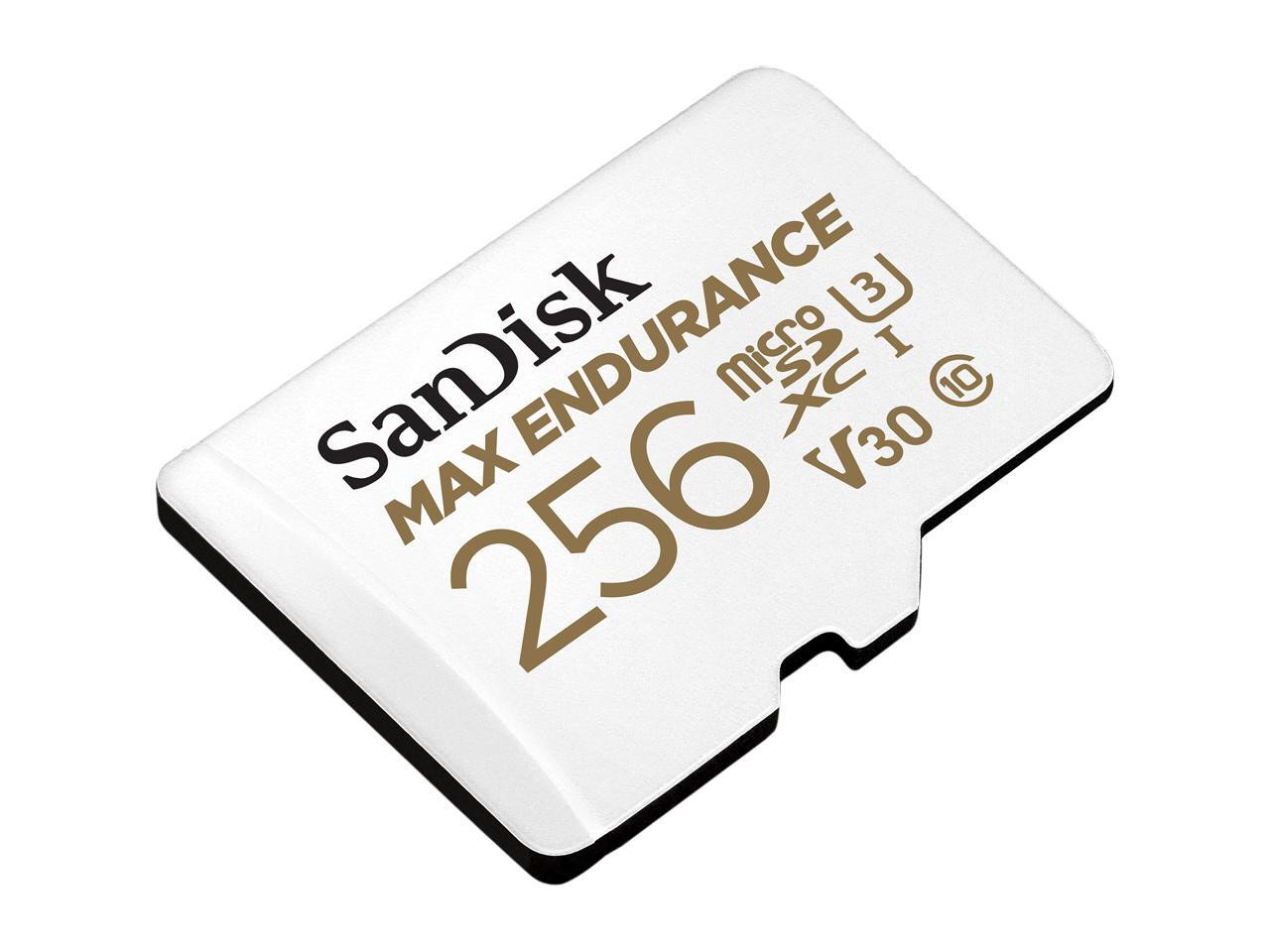 SanDisk MAX ENDURANCE 256 GB Class 10/UHS-I [U3] | Beach Audio