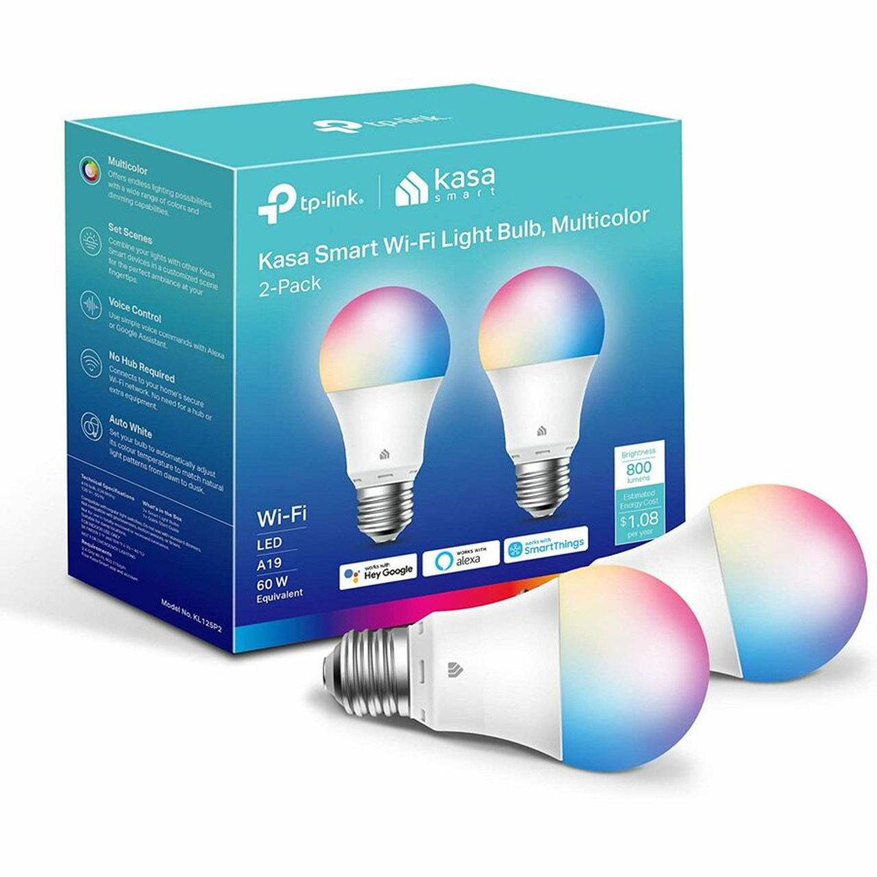 Op te slaan Conclusie orkest TP-Link Kasa Smart KL125P2 (2-pack) - Kasa Smart Light | Beach Audio