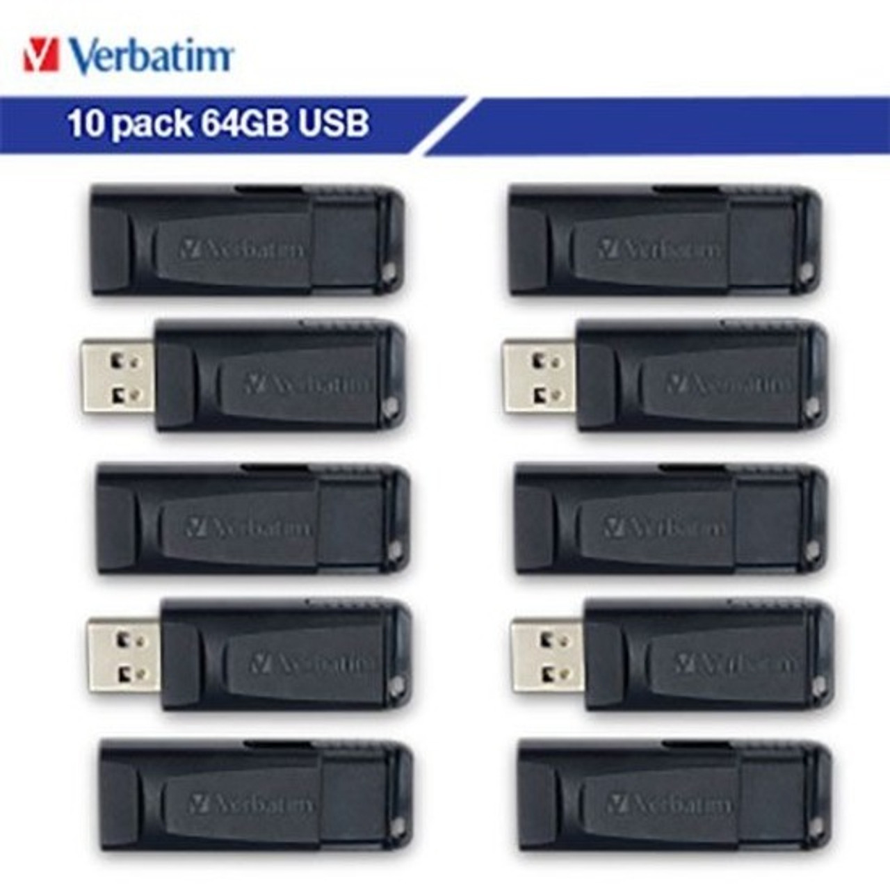 Let at læse onsdag Anerkendelse Verbatim Store 'n' Go® 64GB USB Flash Drive (70895) | Beach Audio