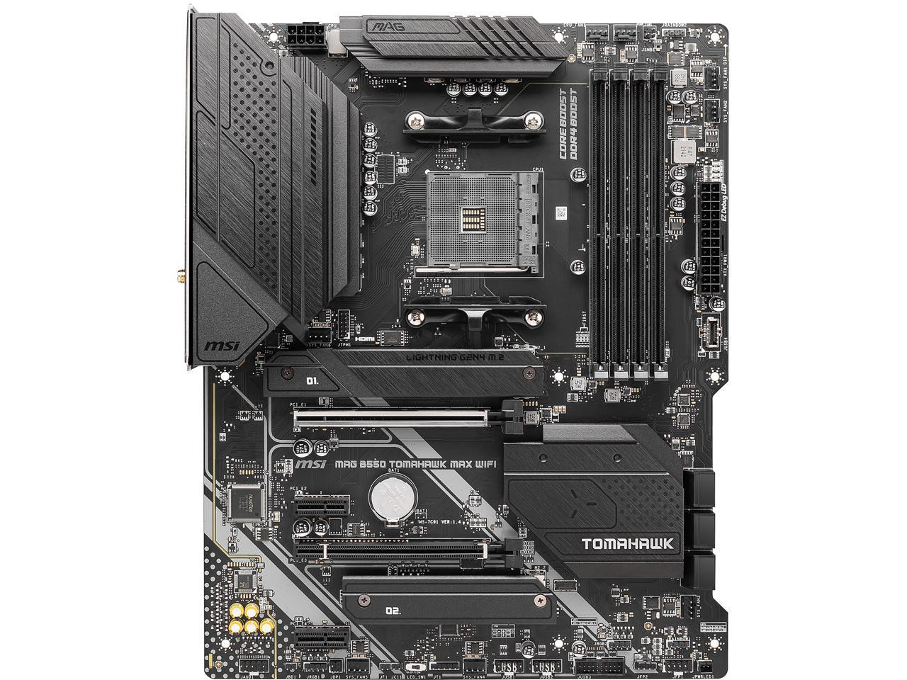 MSI MAG B550 TOMAHAWK MAX WIFI Desktop Motherboard - | Beach Audio