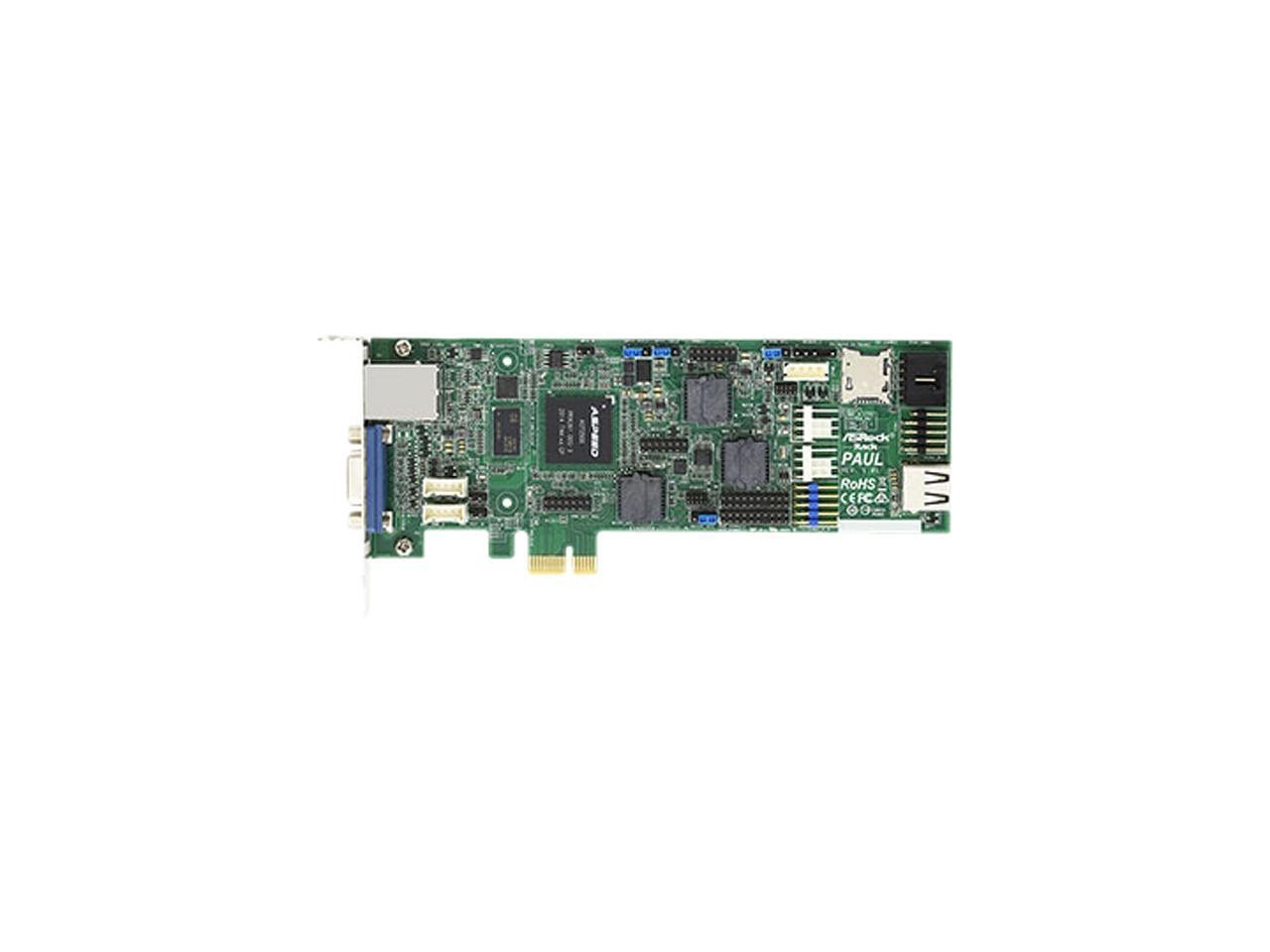 ASRock PAUL Low Profile PCIe IPMI Remote Management | Beach Audio