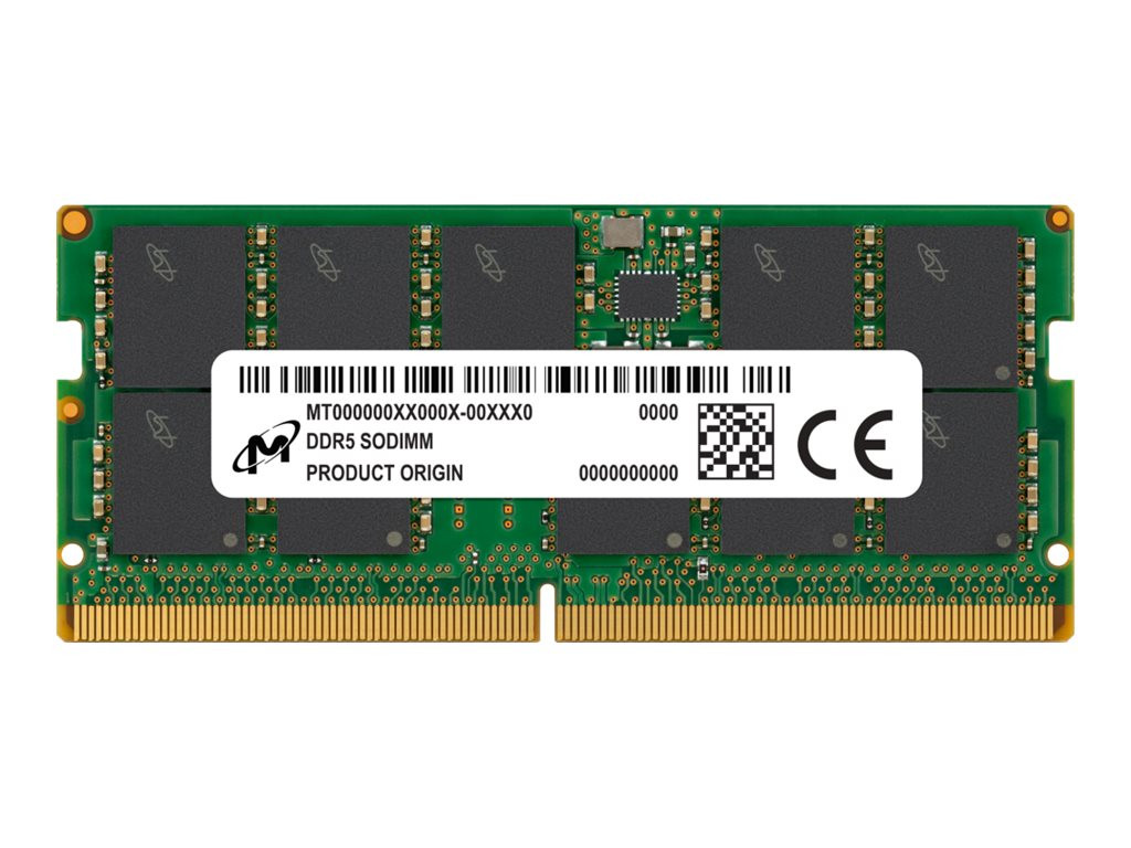Micron Crucial 16GB DDR5 SDRAM Memory Module | Beach Audio