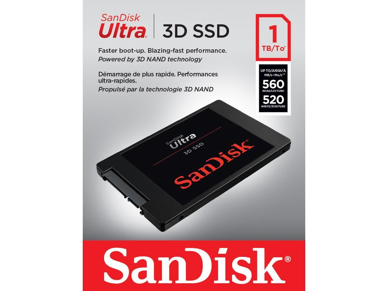 SanDisk Ultra 1 TB Solid State Drive - 2.5