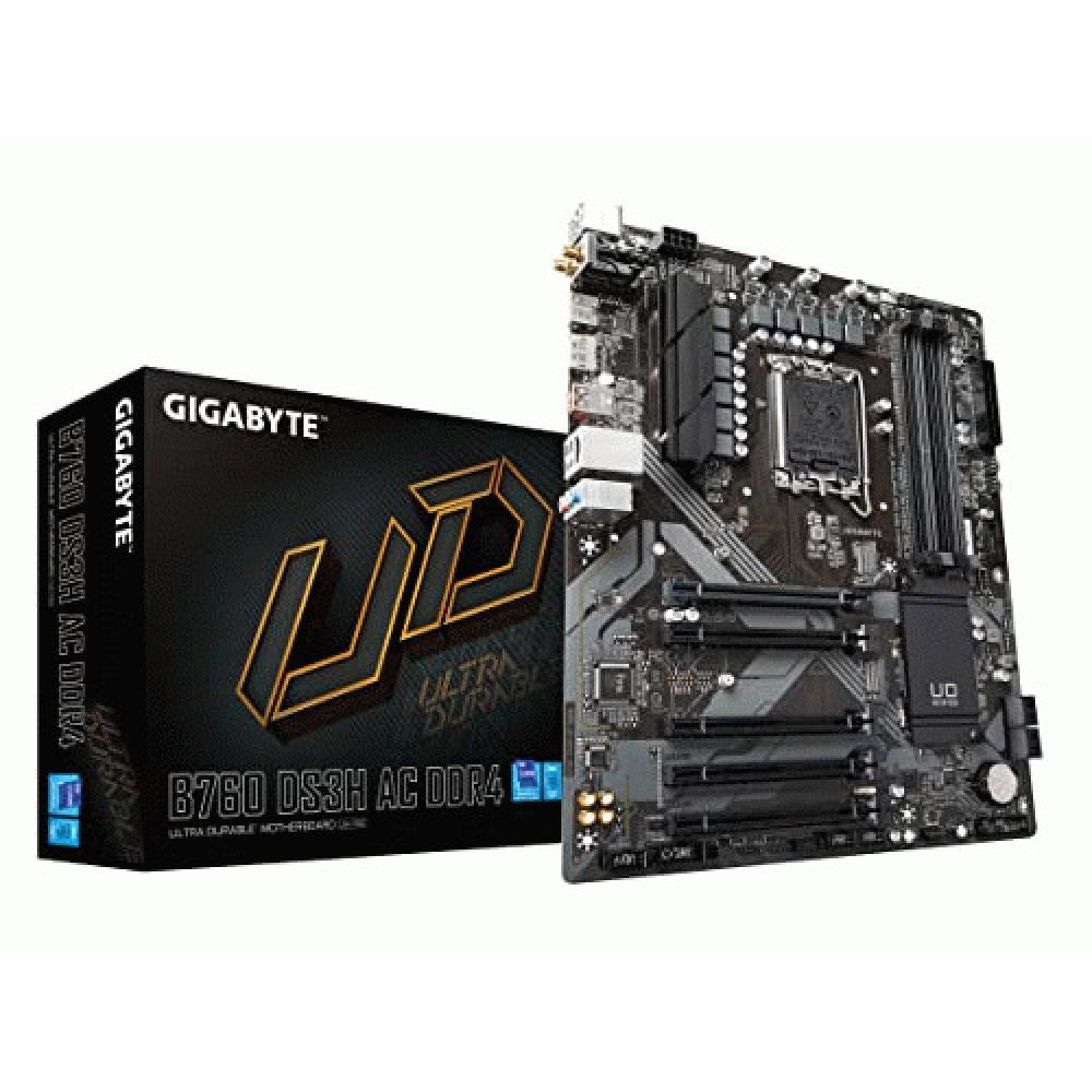 GIGABYTE B760 DS3H DDR4 (LGA1700)【動作品】 Gigabyte Ultra Durable B760 DS3H AC DDR4 Desktop | Beach Audio