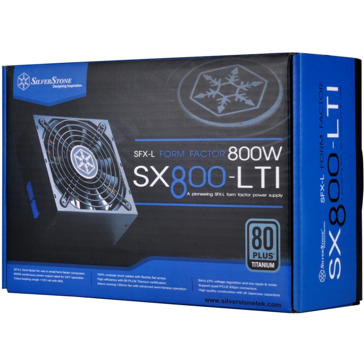 Silverstone SST-SX800-LTI Sfx Series Sx800-lti - Power Supply - 800 Watt