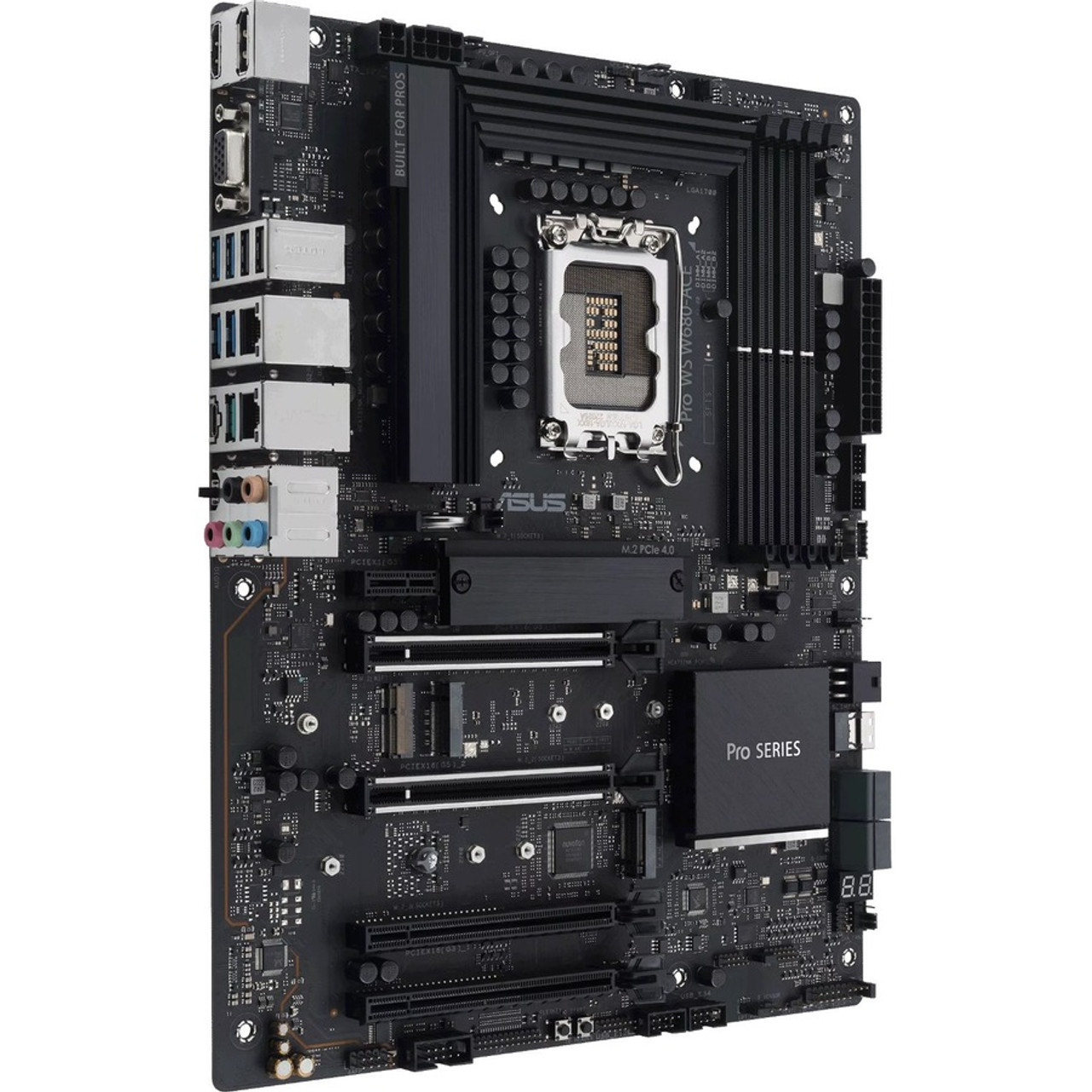 Asus Pro WS W680-ACE Workstation Motherboard - Intel | Beach Audio