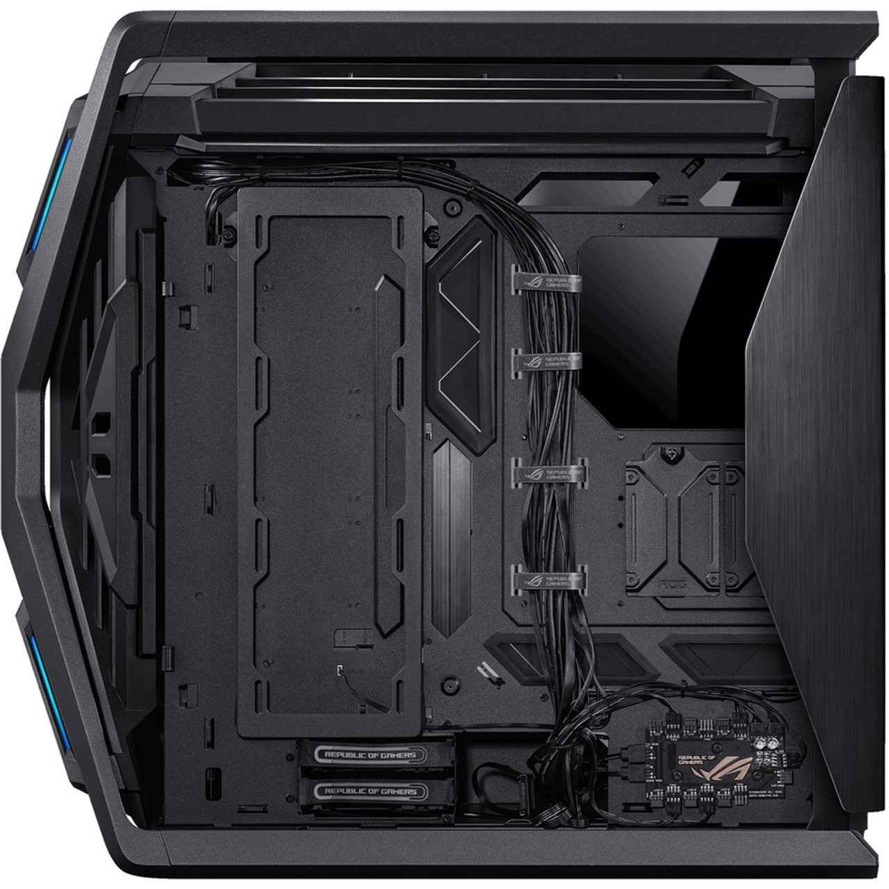 Asus E-ATX ROG GR701 Hyperion Tower Case Black