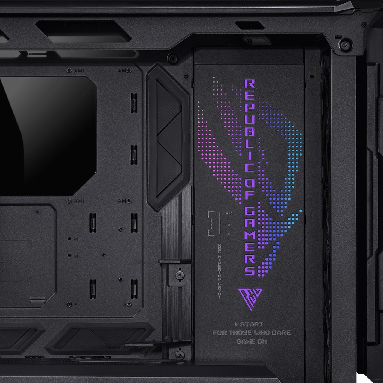 Harness the hurricane with the airflow-focused ROG Hyperion case