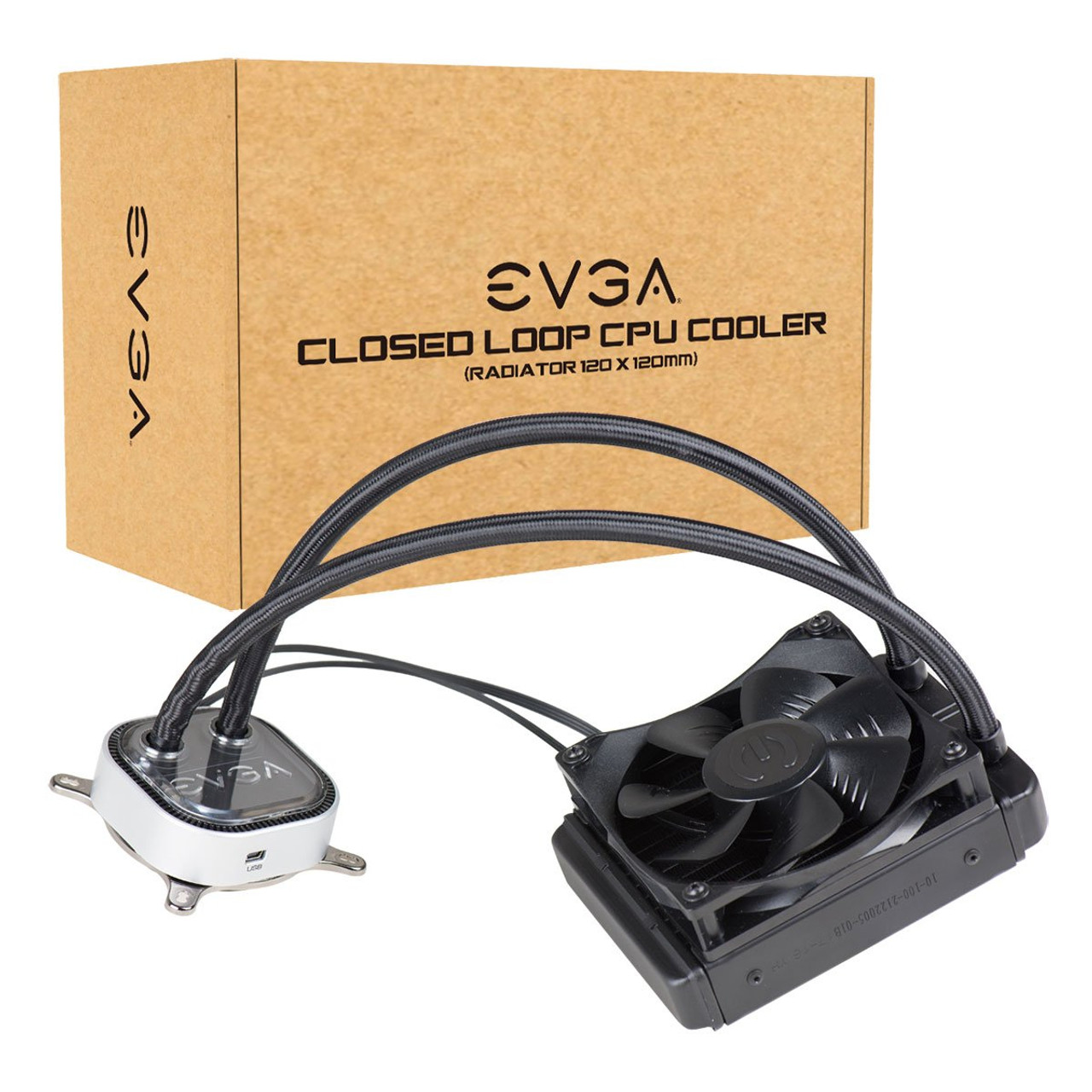 EVGA CLC 120 Liquid CPU Cooler 400HYCL12V1 Beach Audio