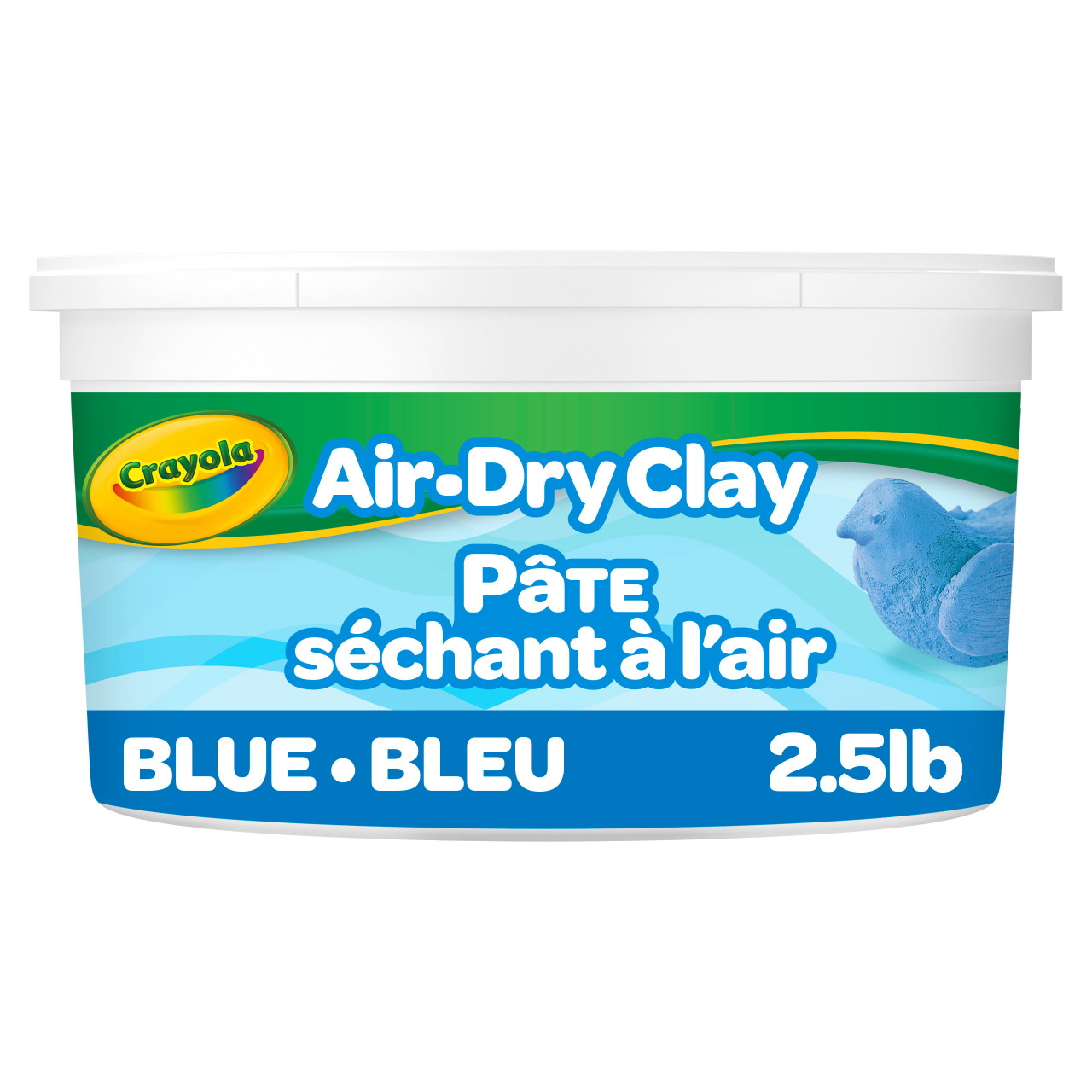 Crayola Llc - Crayola Air Dry Clay 2.5 Lbs White