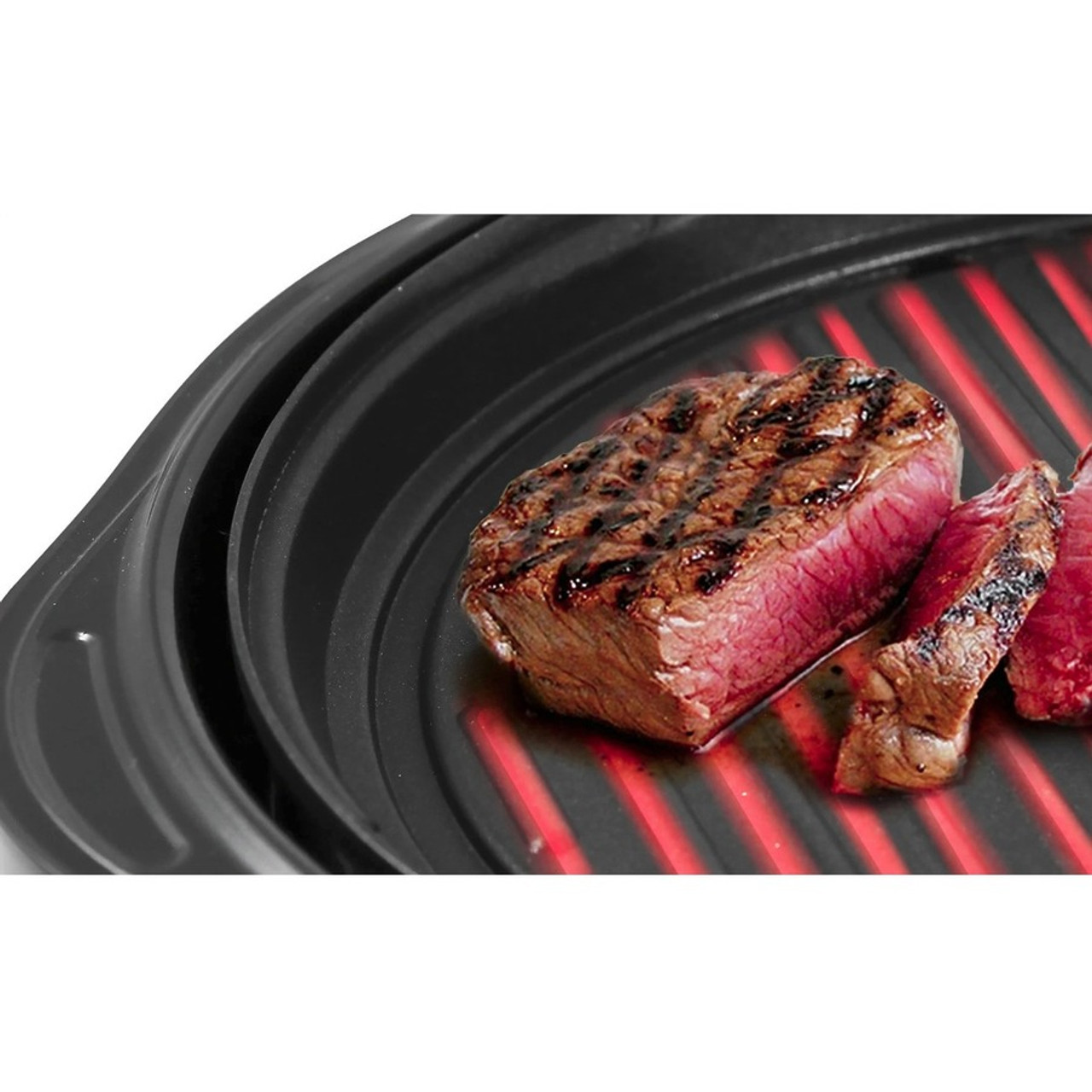 Elite Gourmet EMG1100 Electric Indoor Nonstick Grill, Dishwasher Safe, Cool  Touch, Fast Heat Up Ideal Low-Fat Meals, Includes Tempered Glass Lid, 11