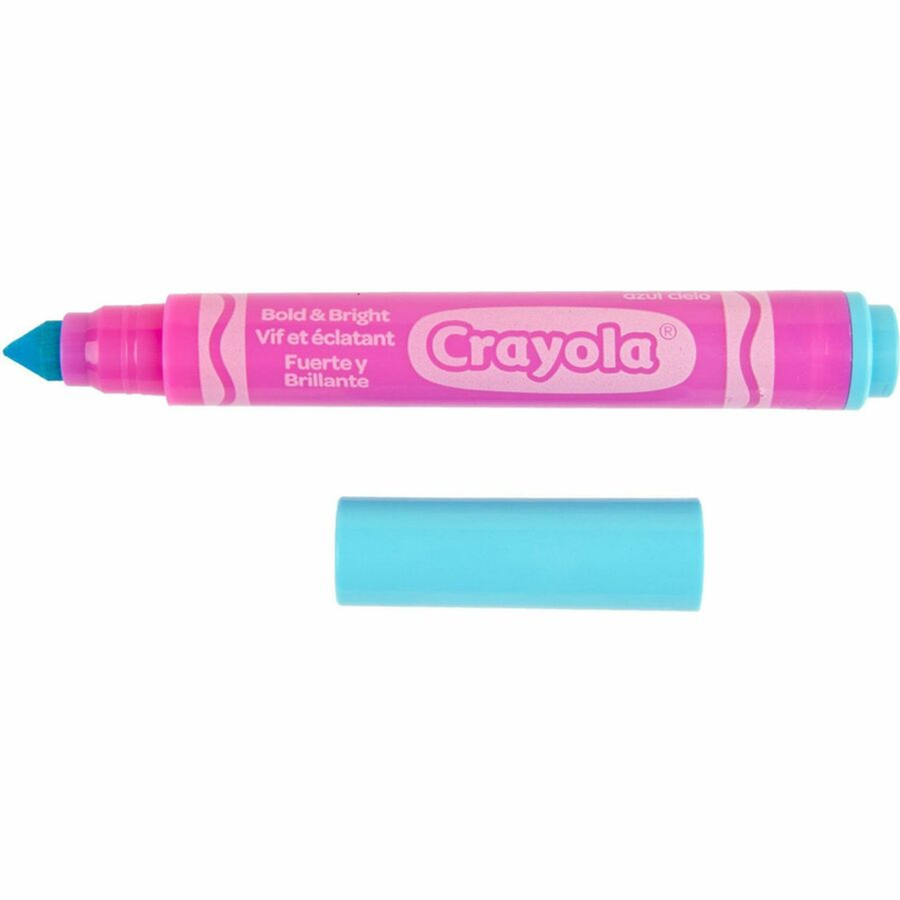 Vibrant Crayola Supertips Swatch