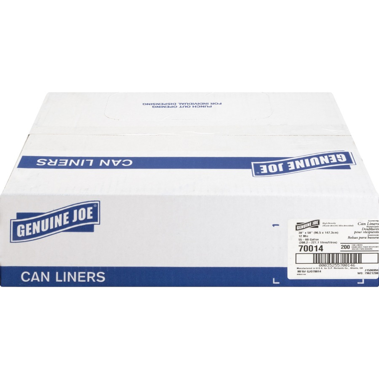 Genuine Joe Economy High Density Can Liners