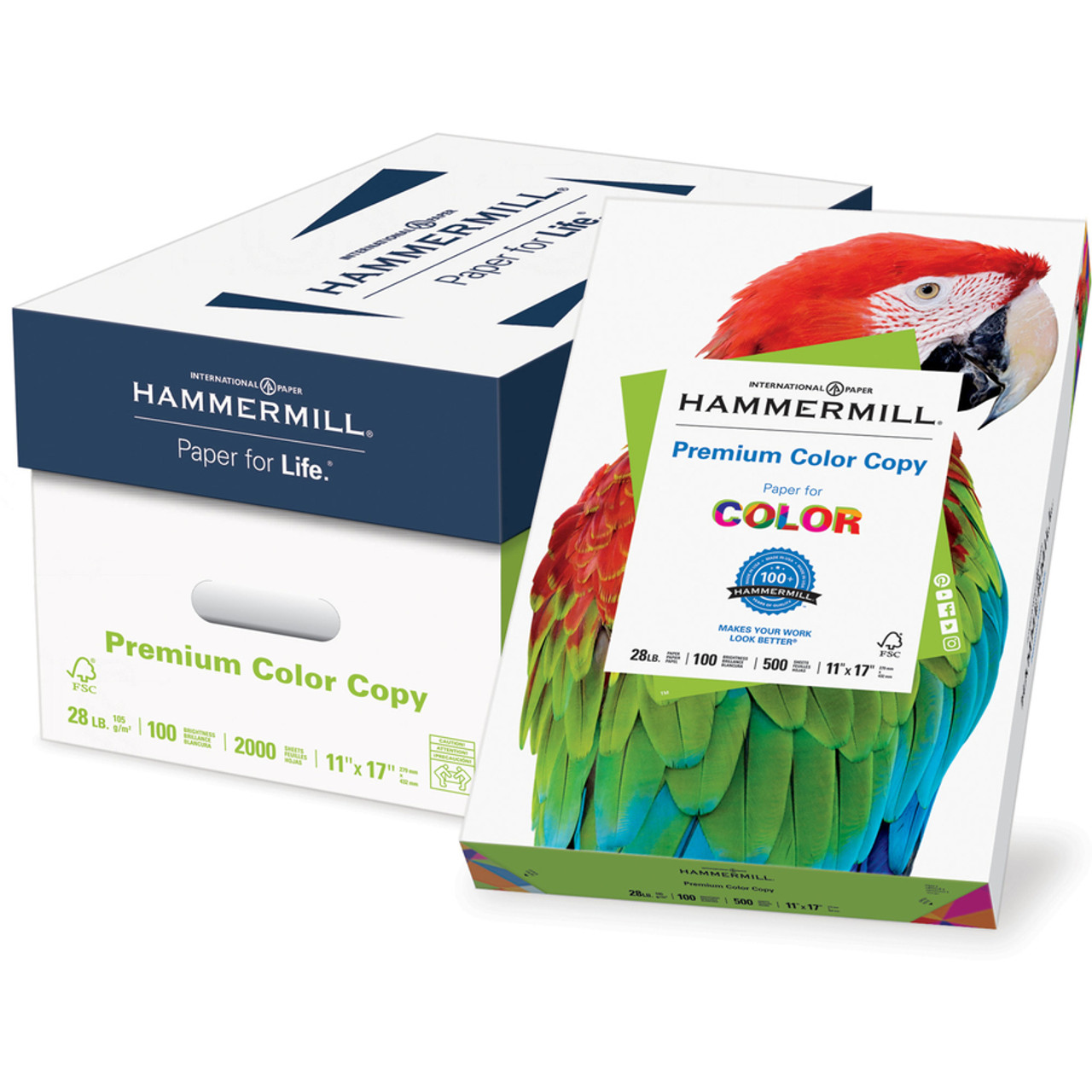 Hammermill Color Copy Paper - For Laser, Inkjet Print - | Beach Audio