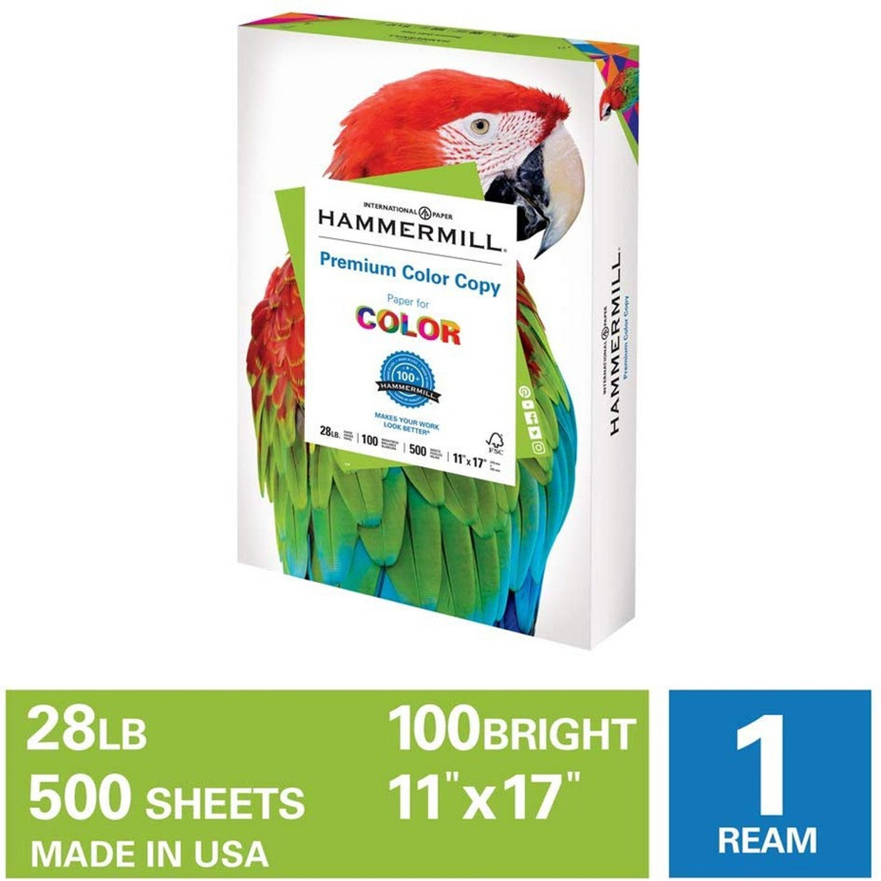 Hammermill Color Copy Paper - For Laser, Inkjet Print - | Beach Audio