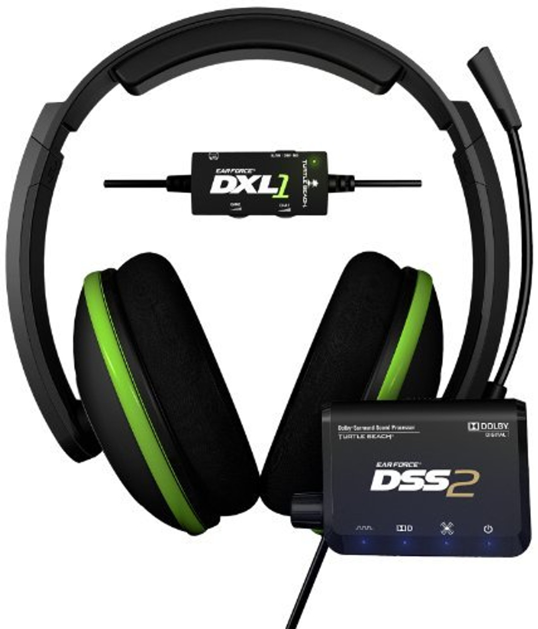 Turtle Beach Ear Force DXL1 Headset Surround Beach Audio