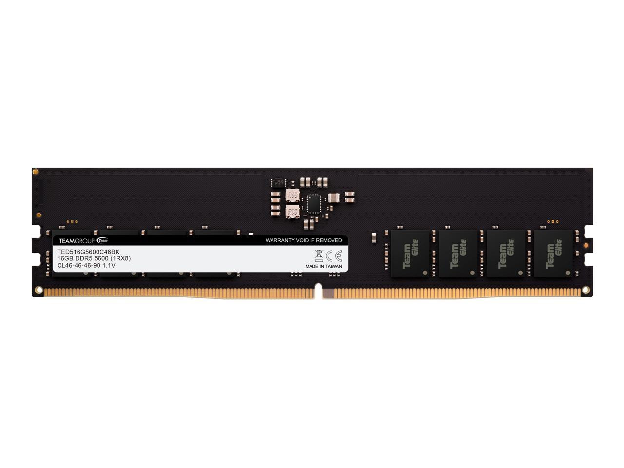Team Group Inc TED516G5600C4601 Elite RAM 16gb | Beach Audio