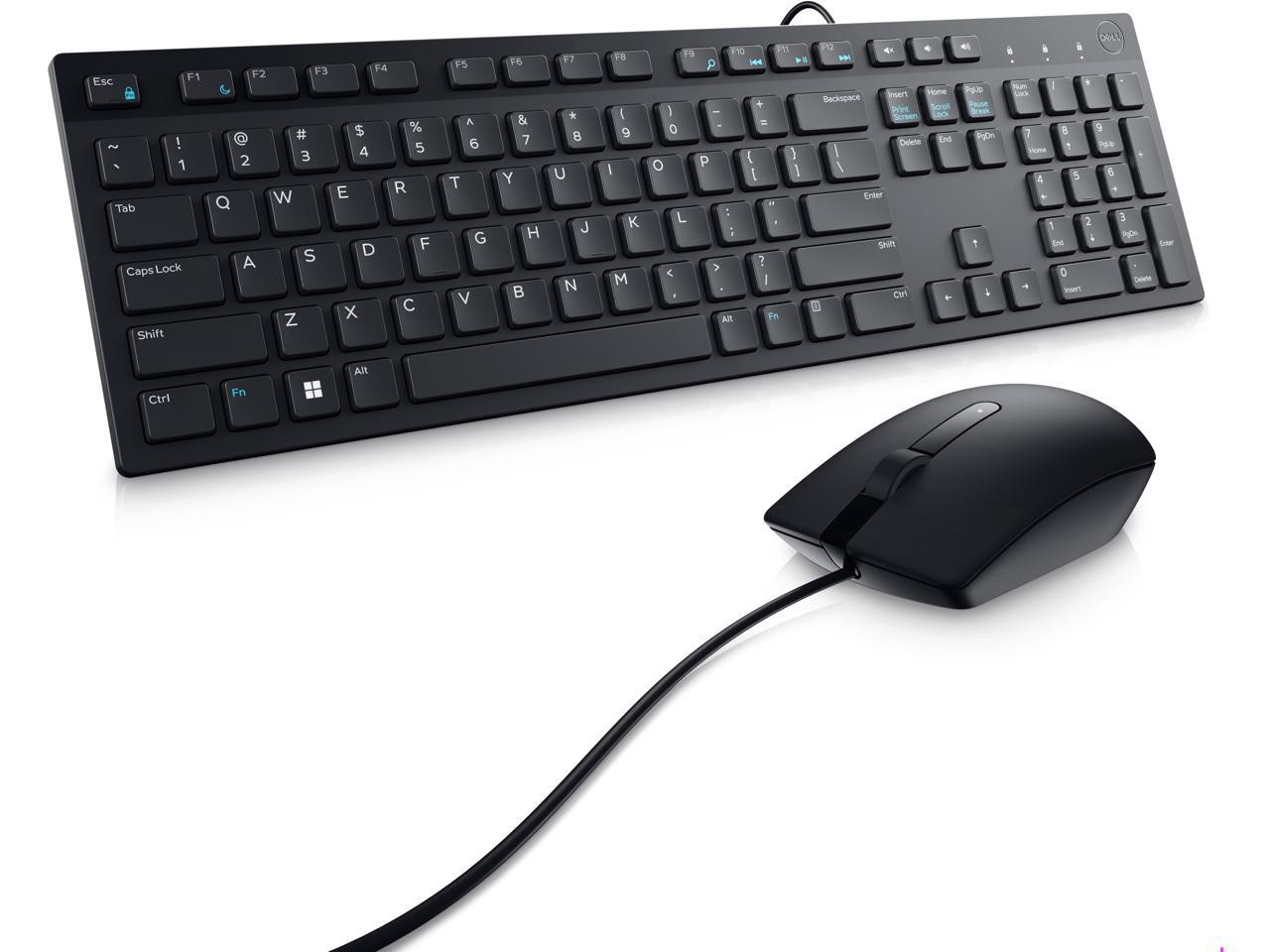 Dell Wired Keyboard & Mouse KM300C