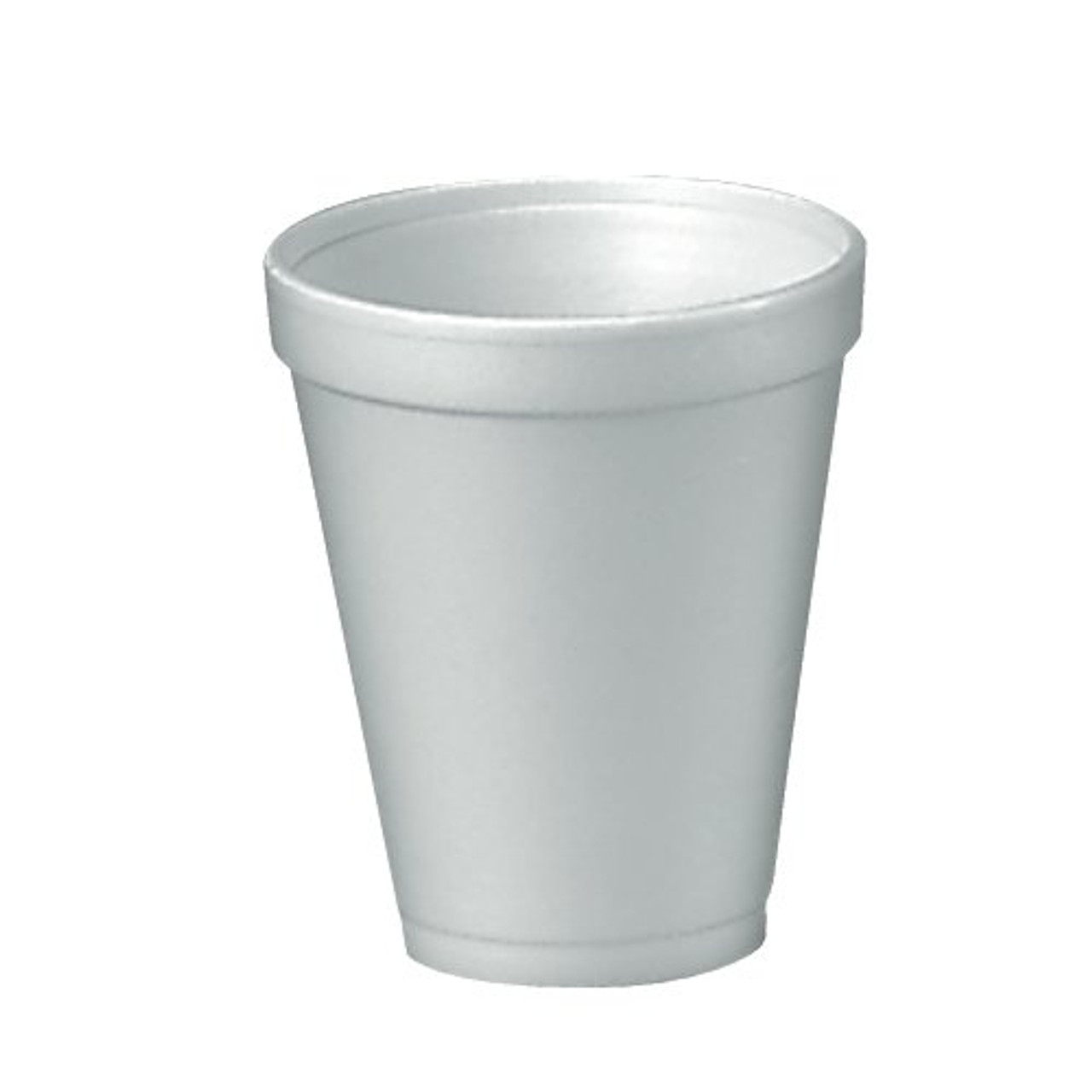 Dart Drink Foam Cups, 12 oz, White