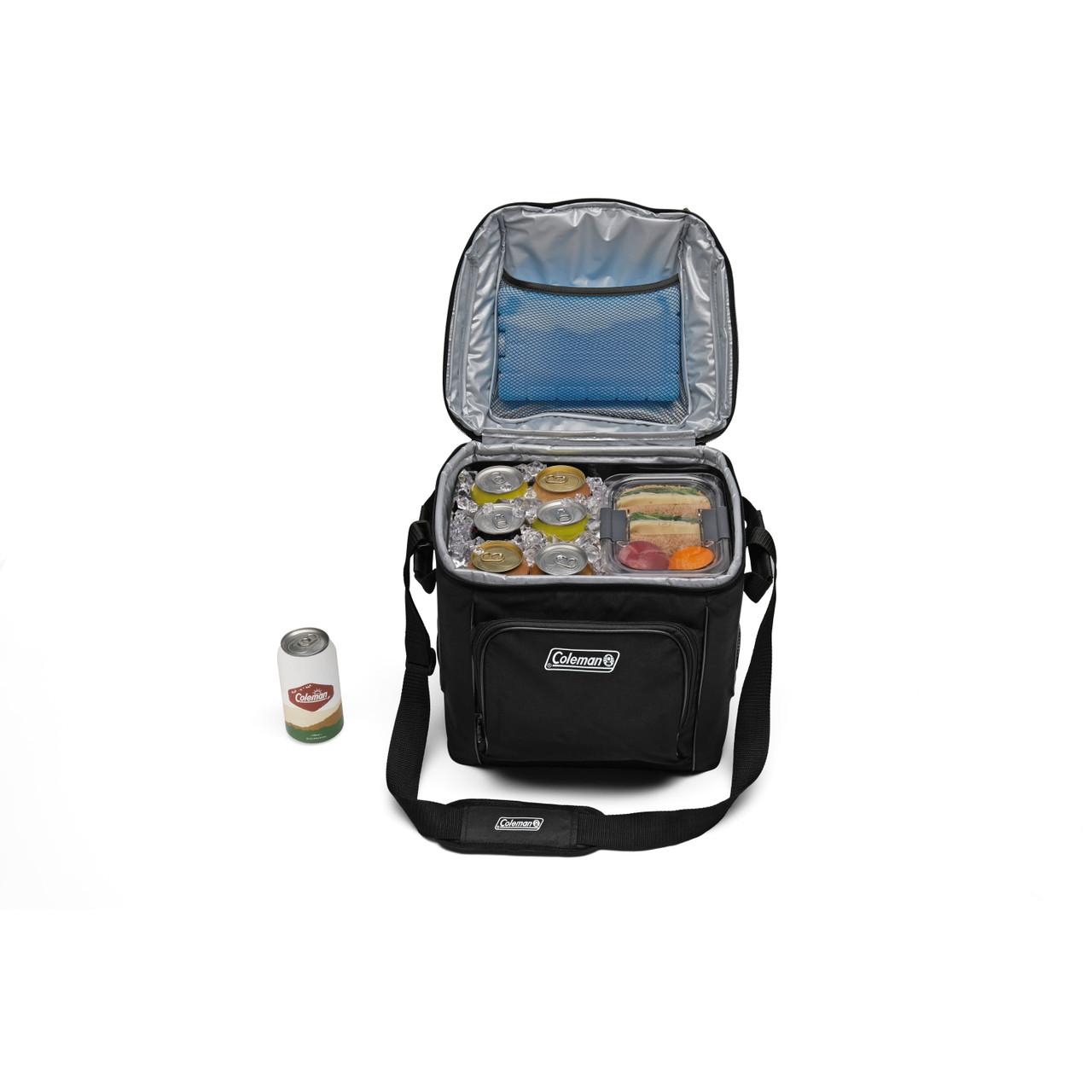 Coleman Chiller 30-cans Insulated Soft Cooler Bag, Black