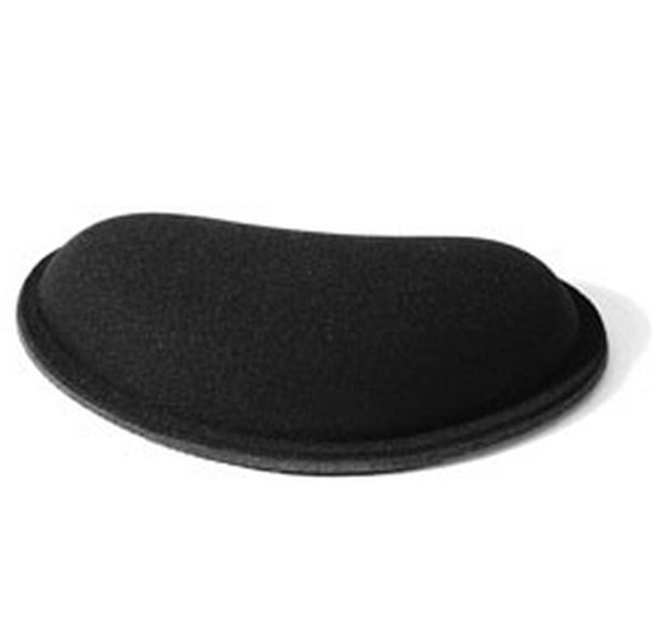 Allsop Memory Foam Mouse Pad with Wrist Rest, Black