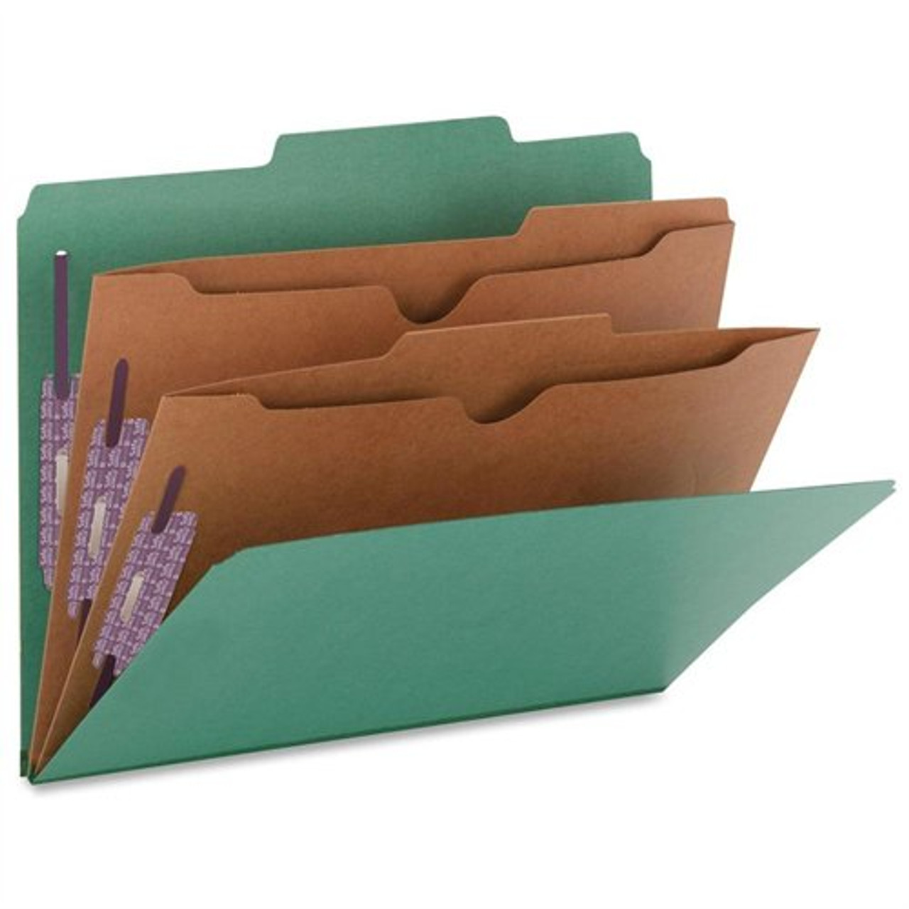 Smead Card Stock Heavy Duty Classification Folders, 2 Expansion