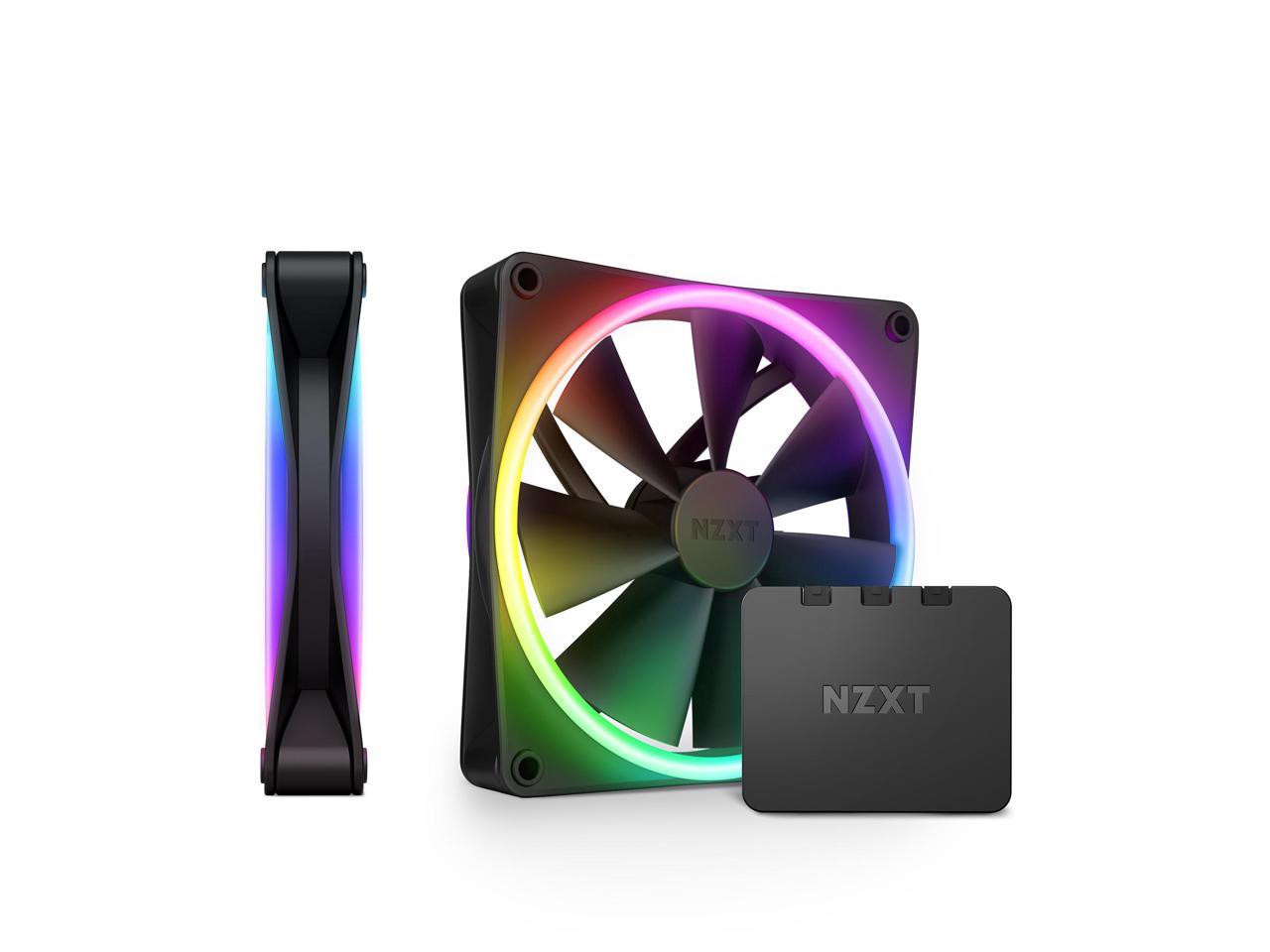 Rgb Fans NZXT F140 RGB Duo Twin Pack - 2 X 140mm Dual-Sided With