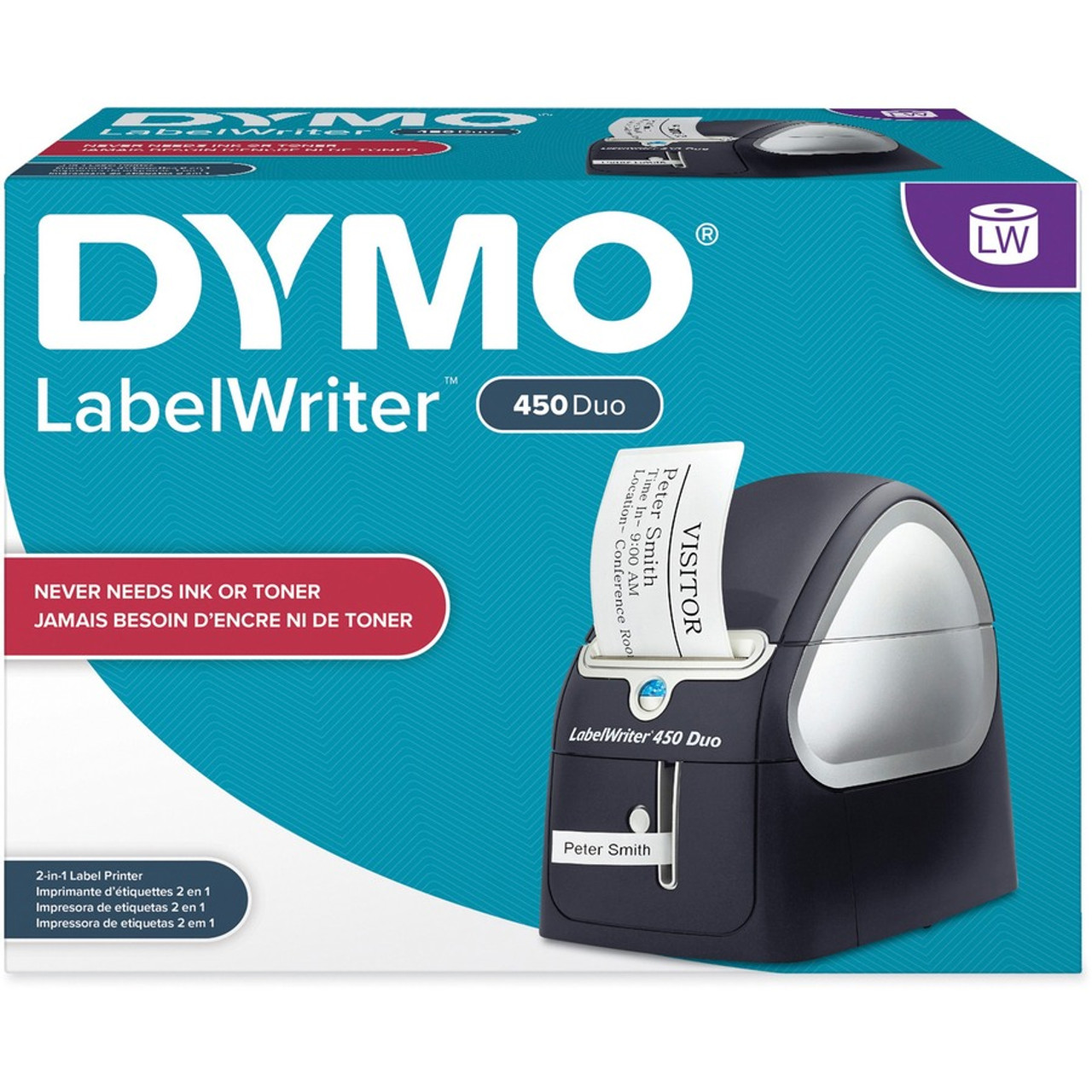 Dymo Labelwriter 450 Duo Label Printer - Monochrome 
