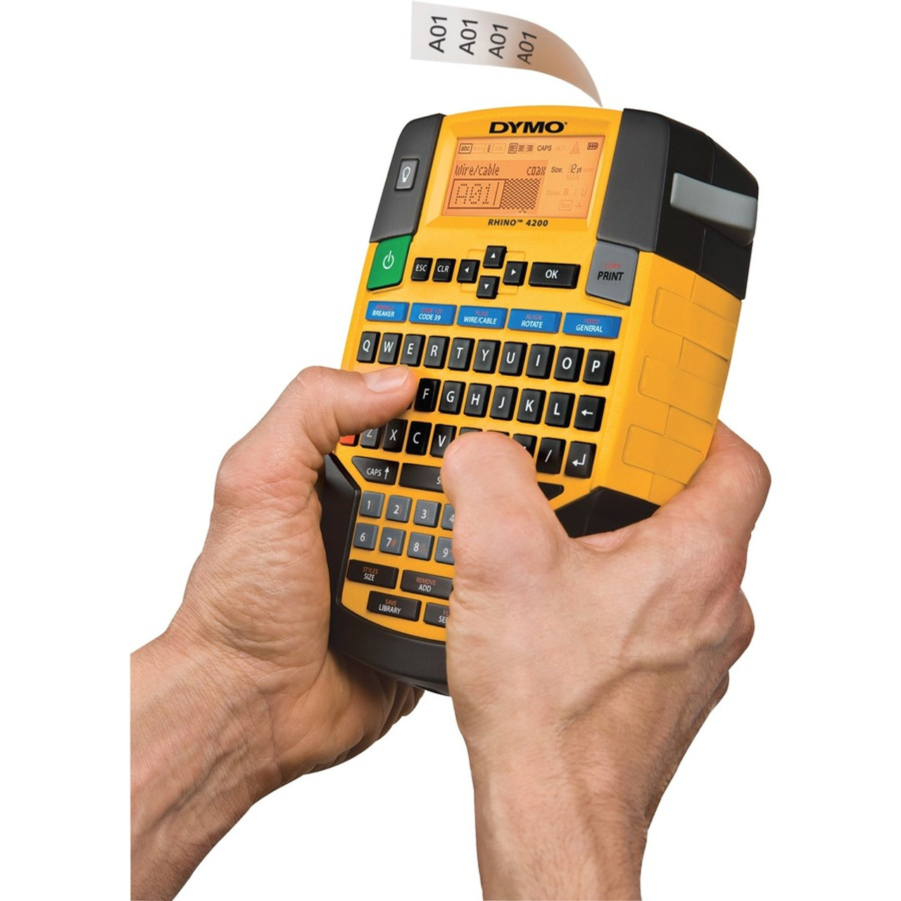 Dymo Rhino 4200 Label Maker for Security and Pro A/V - | Beach Audio