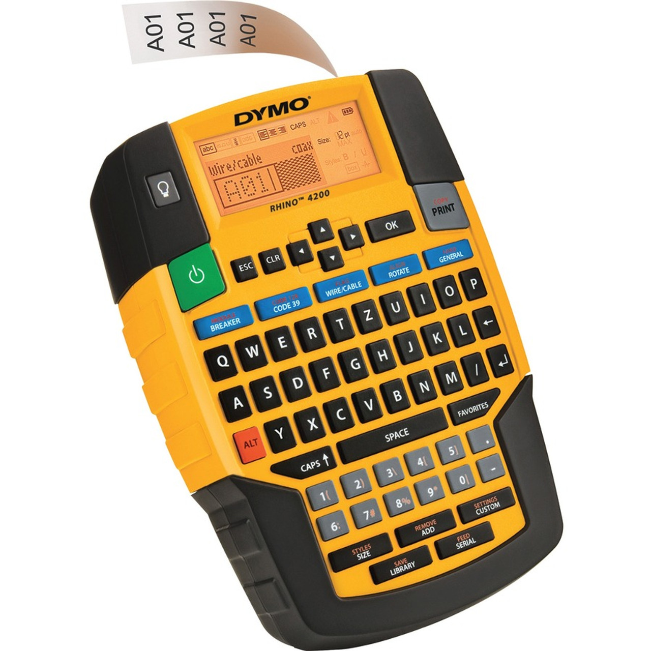 Dymo Rhino 4200 Label Maker for Security and Pro A/V - | Beach Audio