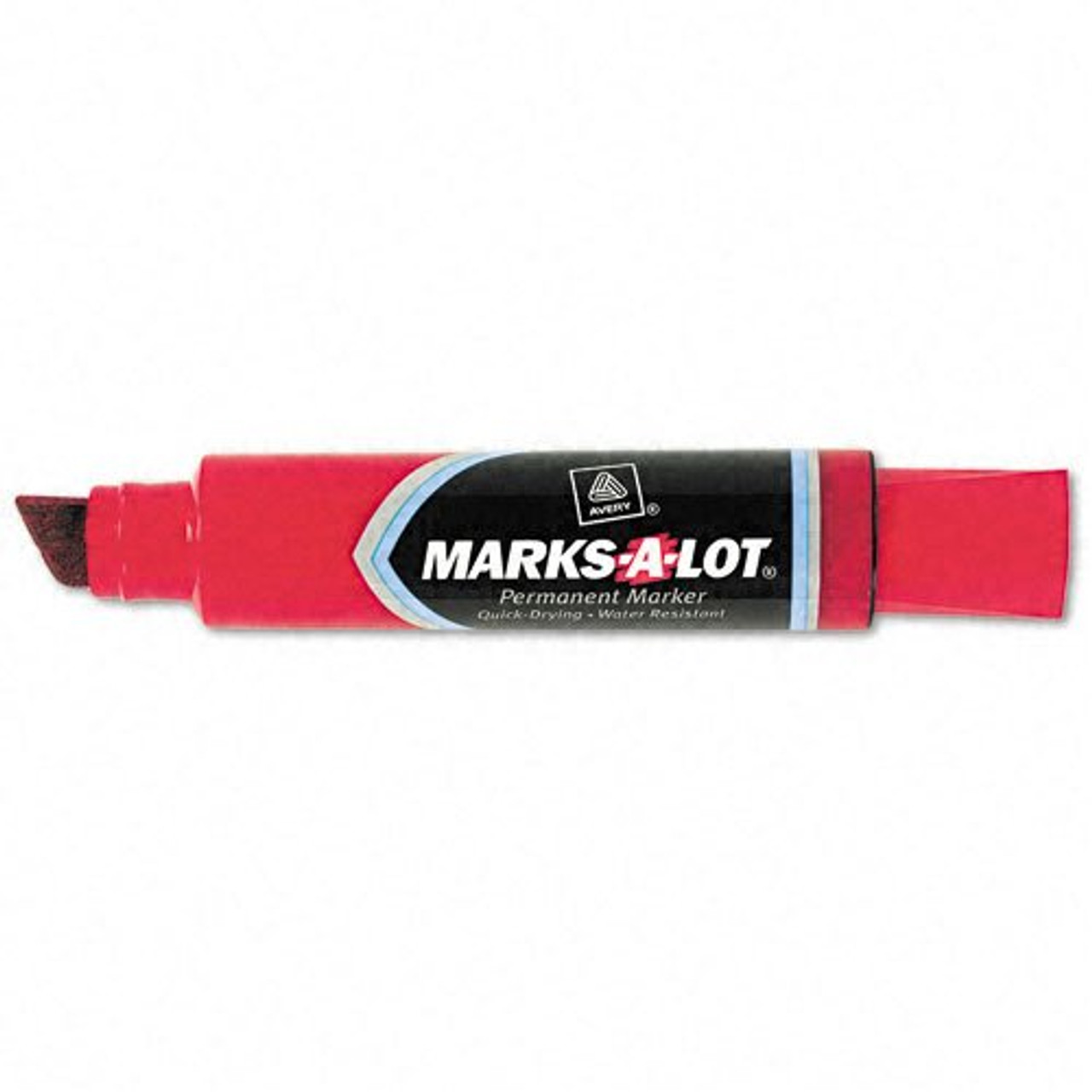 Avery Marks A Lot Large Desk-Style Permanent Marker, Chisel Tip, Black, 36-Pack